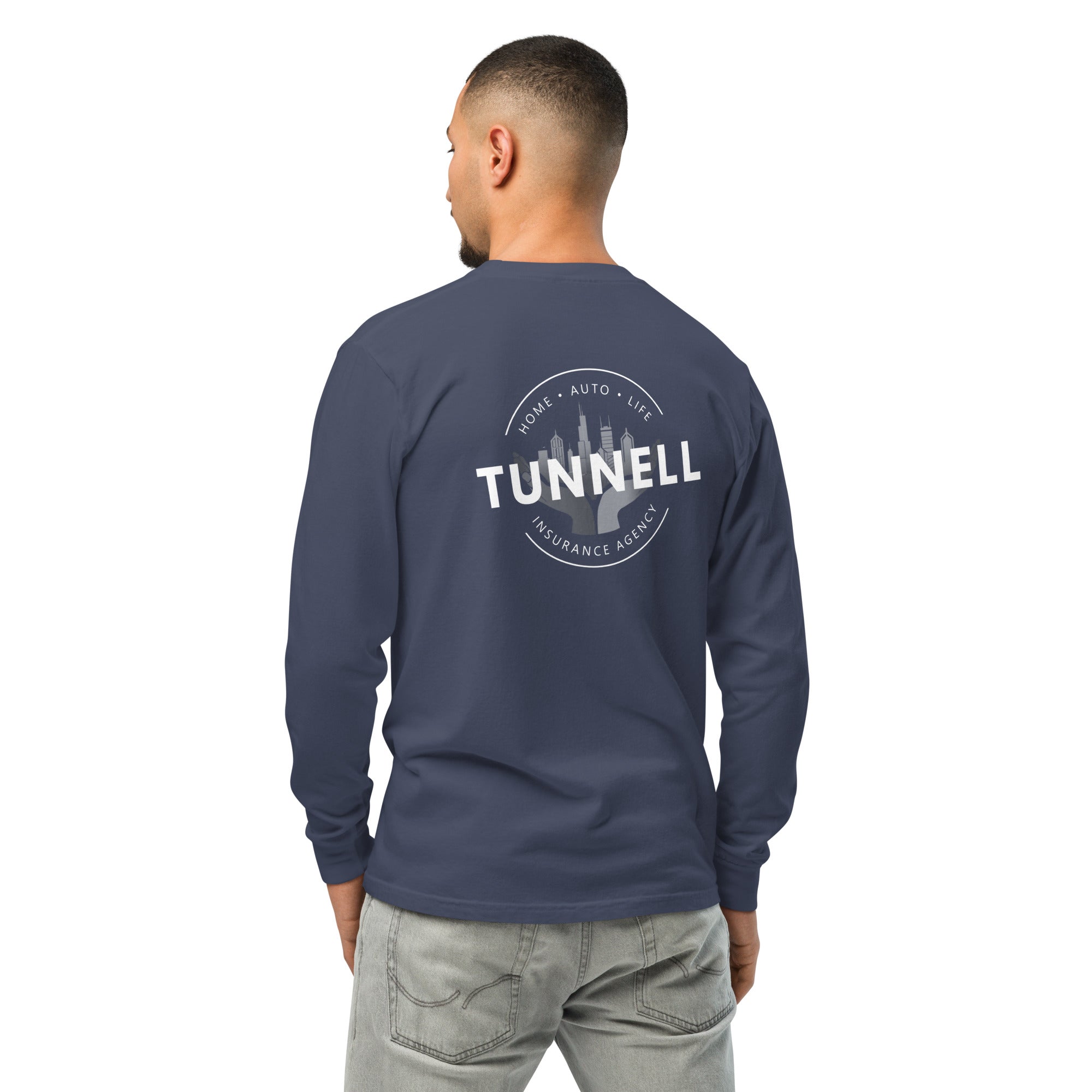 John Tunnell Agency Garment-dyed heavyweight long-sleeve shirt