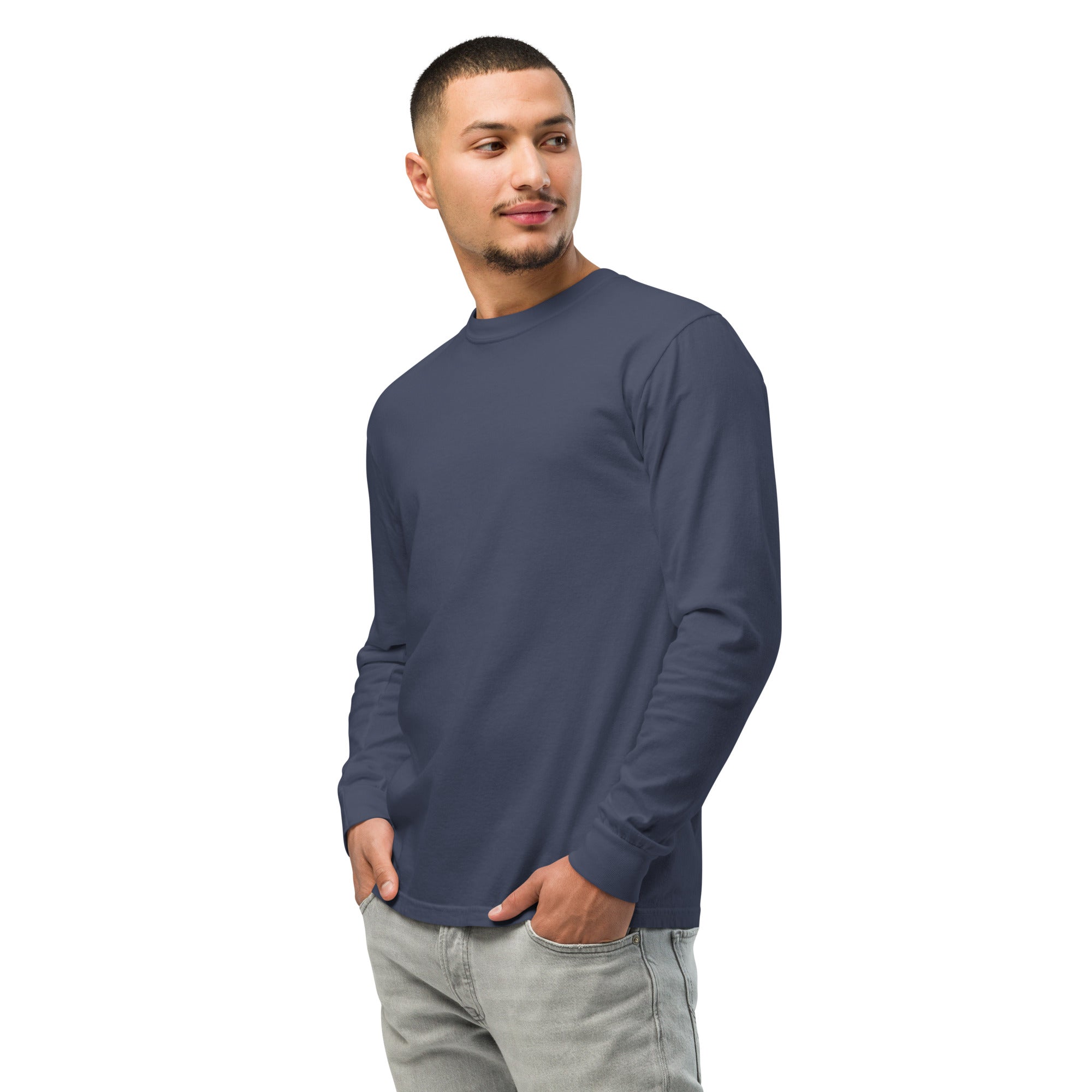 unisex-garment-dyed-heavyweight-long-sleeve-shirt-navy-left-front-668586b278c58.jpg