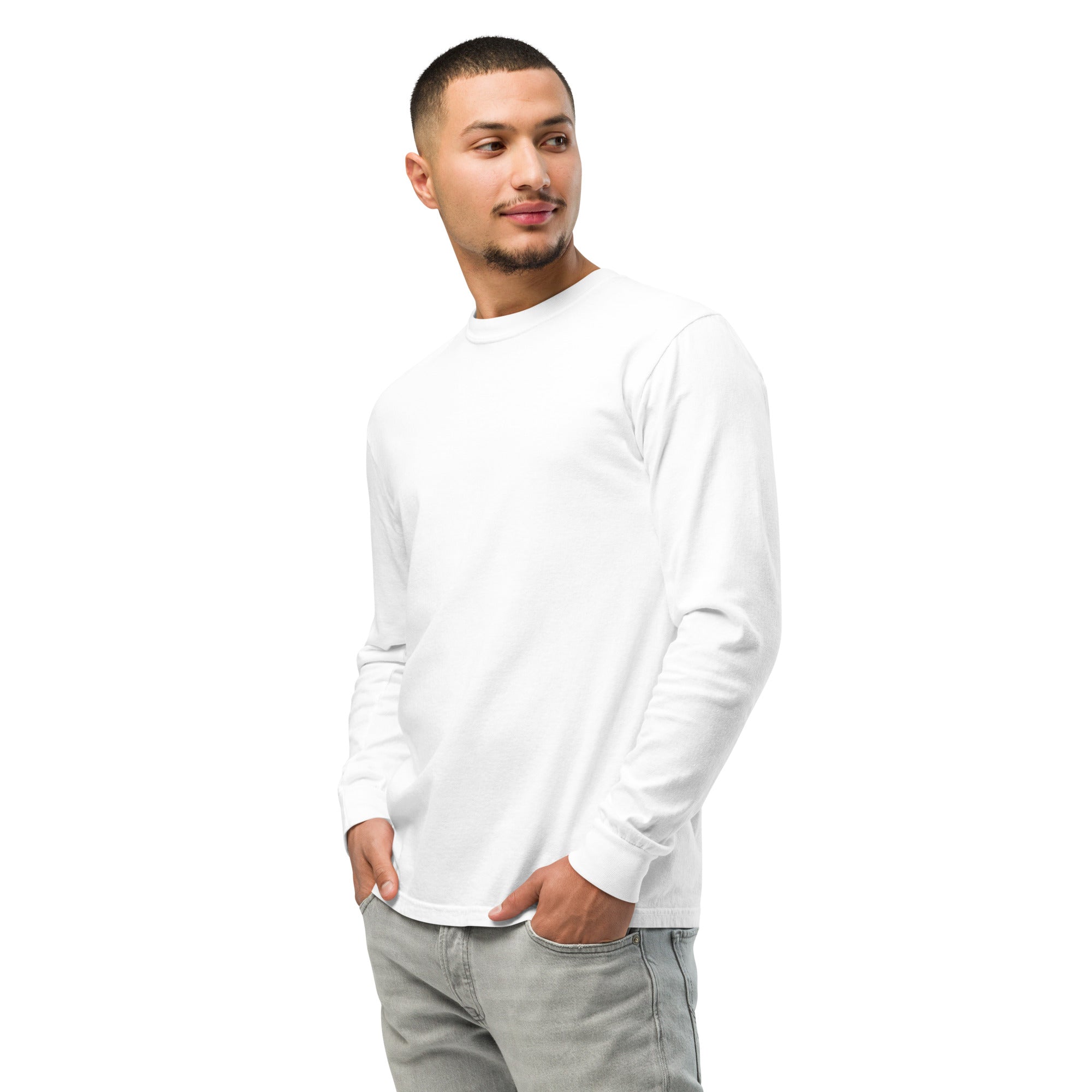 John Tunnell Agency Garment-dyed heavyweight long-sleeve shirt