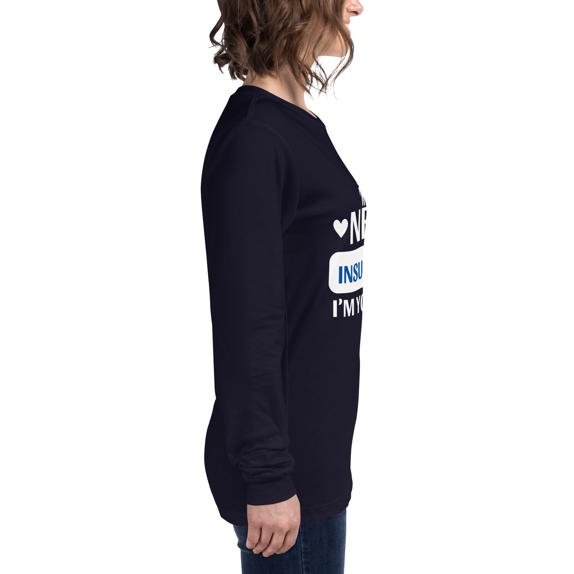 Annette Booth Agency - I'm your Girl Unisex Long Sleeve Tee
