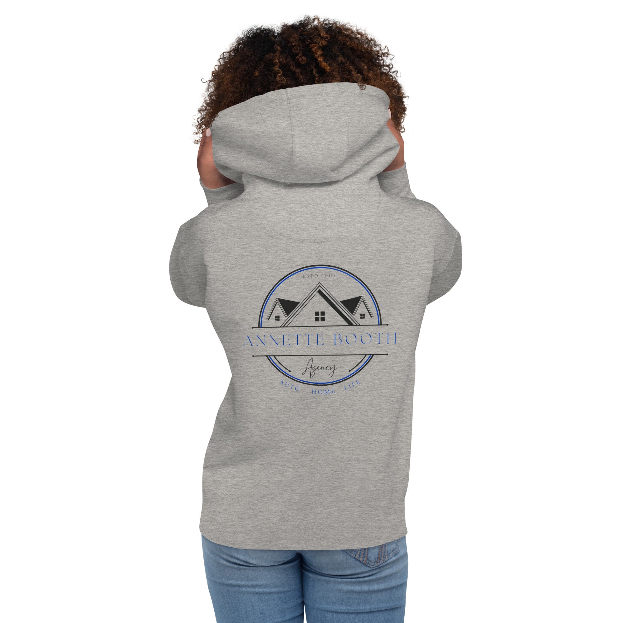Annette Booth Agency - Ask me about Insurance Unisex Hoodie