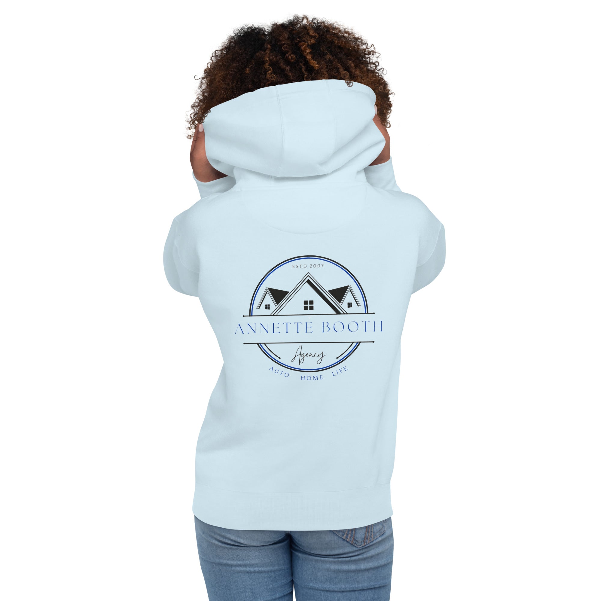 Annette Booth Agency - Ask me about Insurance Unisex Hoodie
