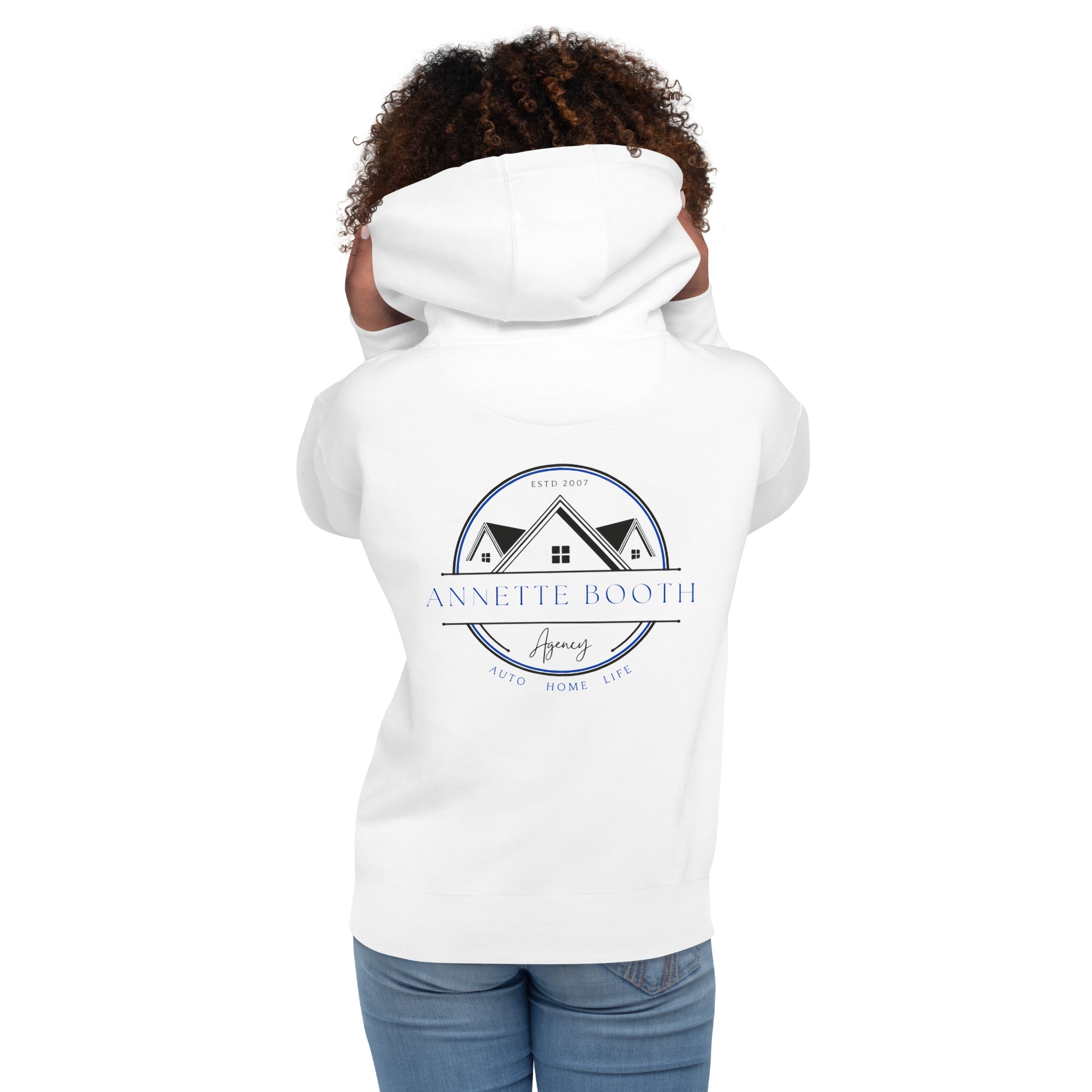 Annette Booth Agency - Ask me about Insurance Unisex Hoodie