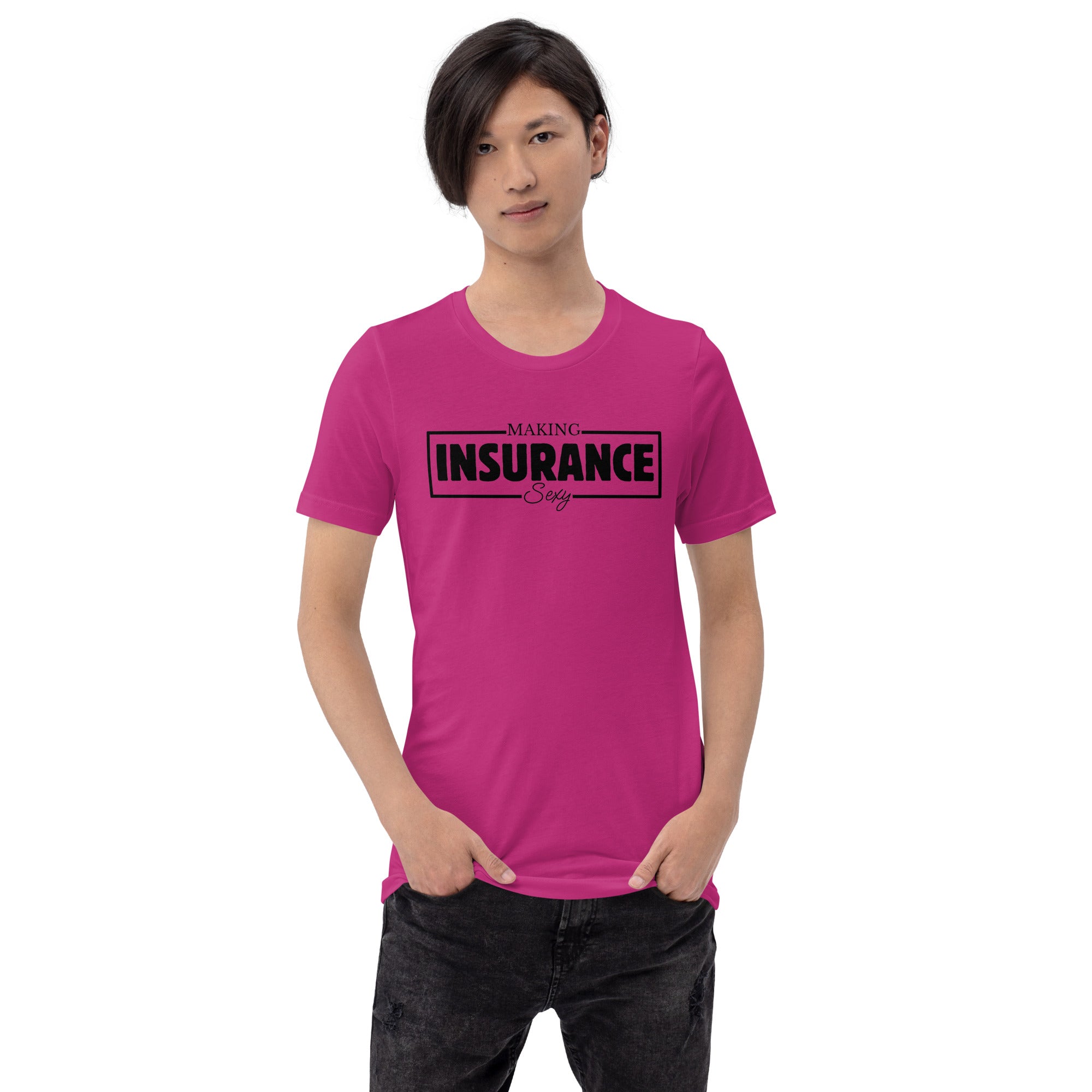 Insurance Agent Line Unisex t-shirt - Making Insurance Sexy