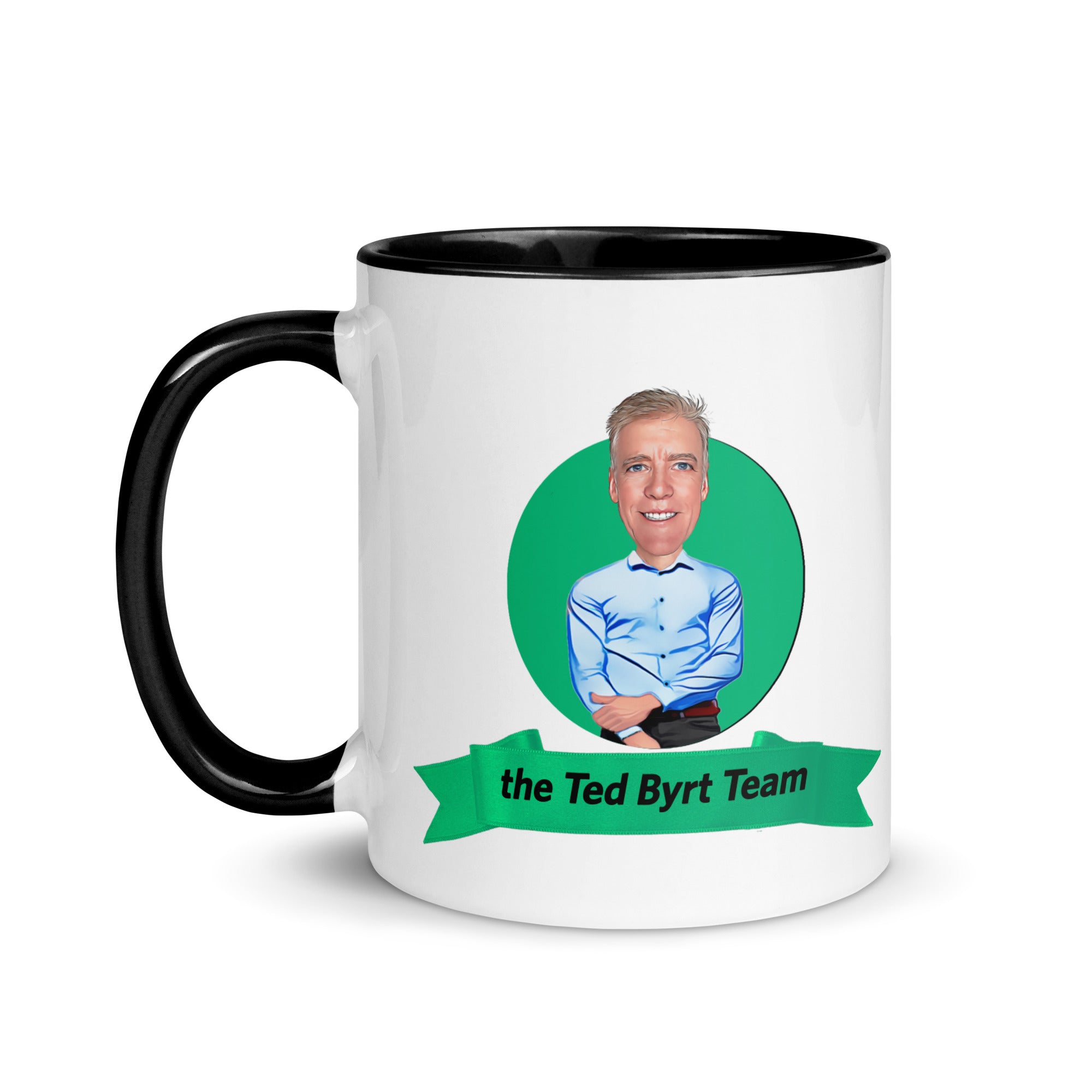Ted Byrt Agency Mug with Color Inside - Ted