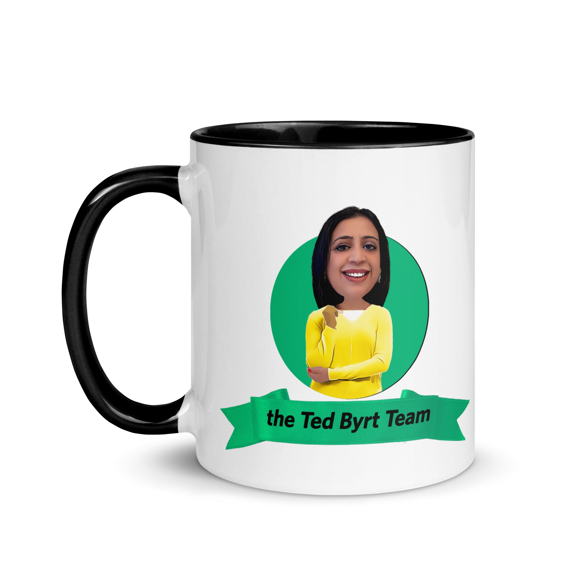 Ted Byrt Agency Mug with Color Inside - Sandy