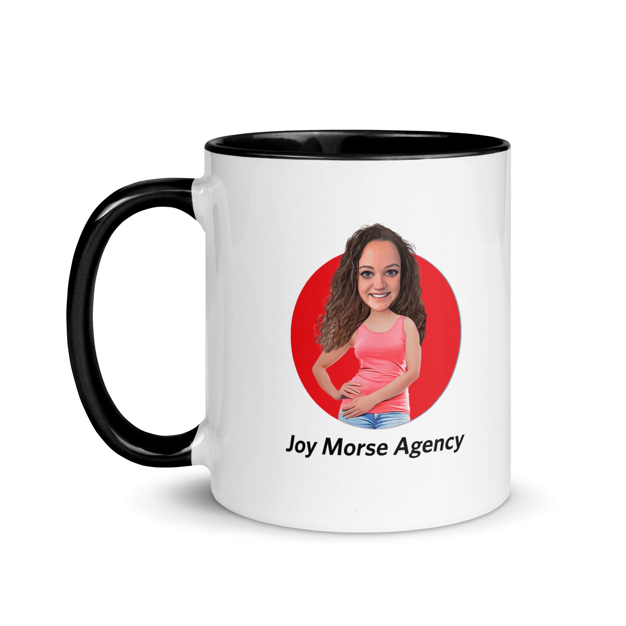 Joy Morse Agency Mug with Color Inside - Natalie