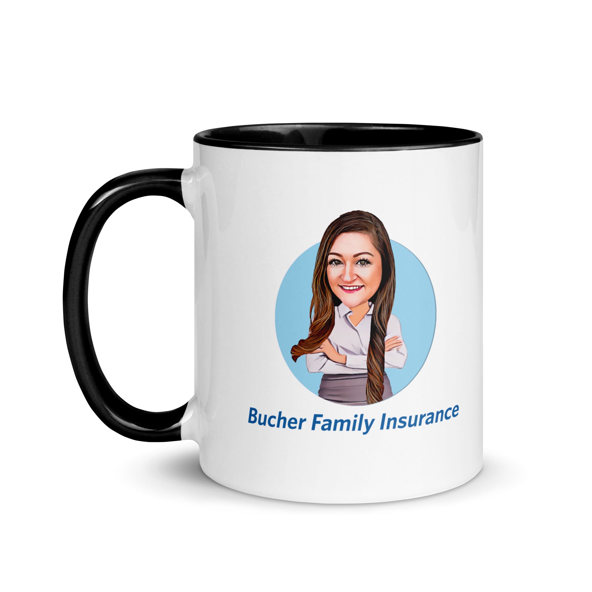 Ben Bucher Mug with Color Inside - Stephanie