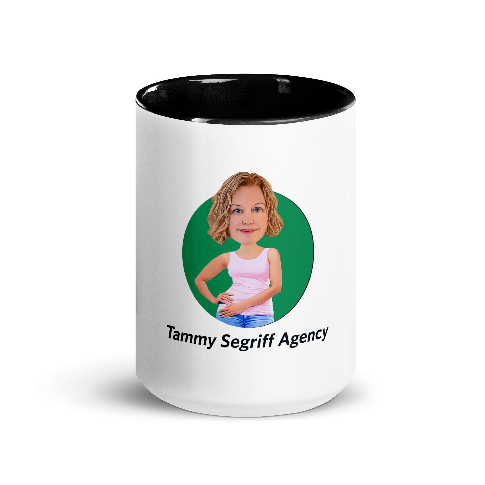 Tammy Segriff Mug with Color Inside - Tina