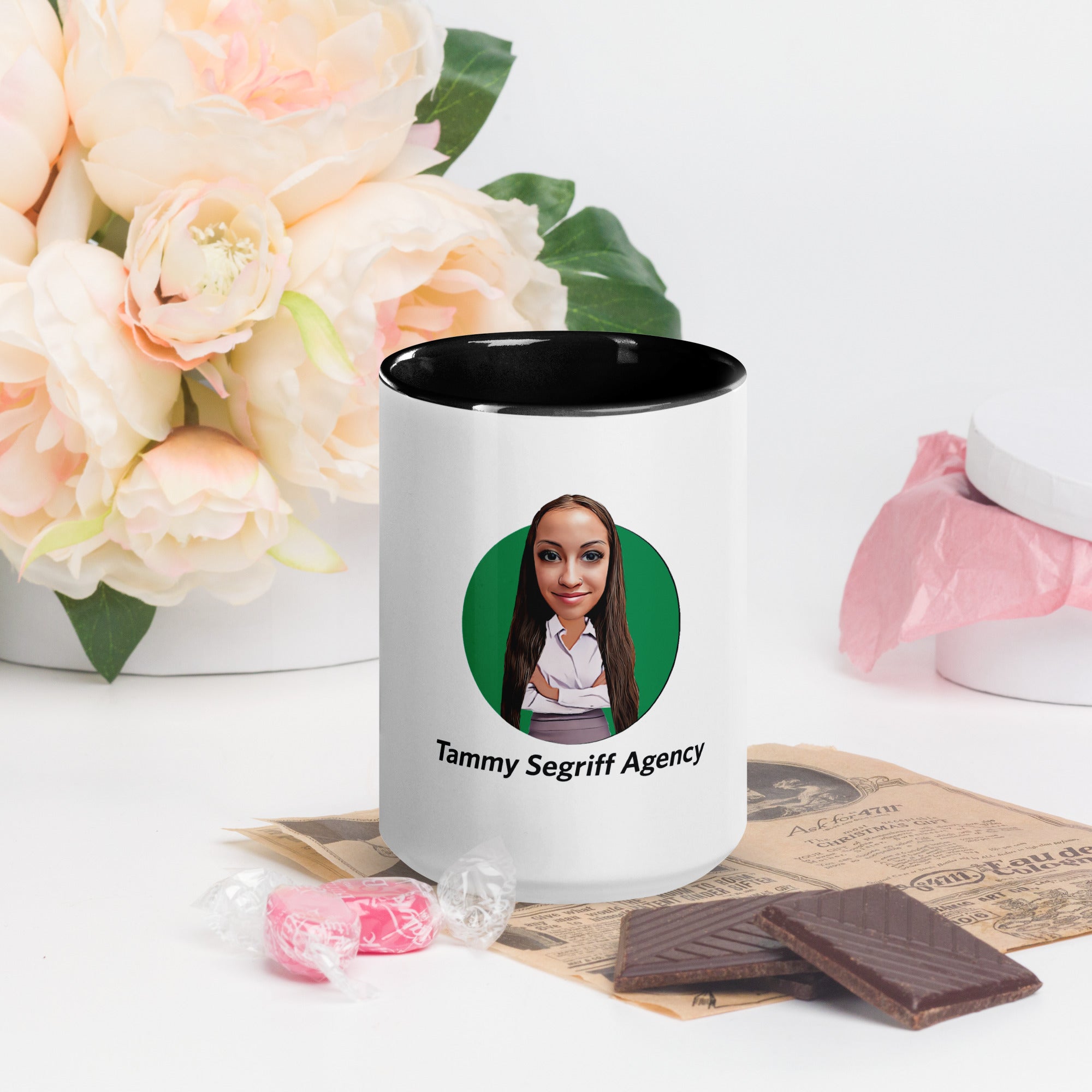 Tammy Segriff Mug with Color Inside - Dalia