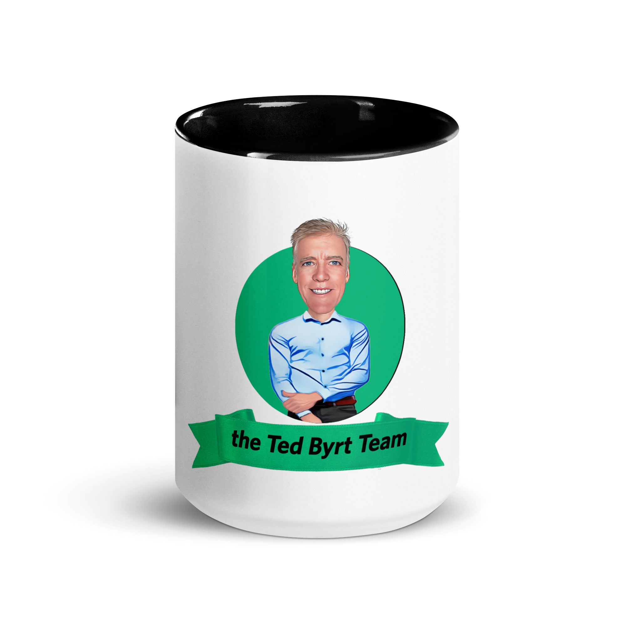 Ted Byrt Agency Mug with Color Inside - Ted