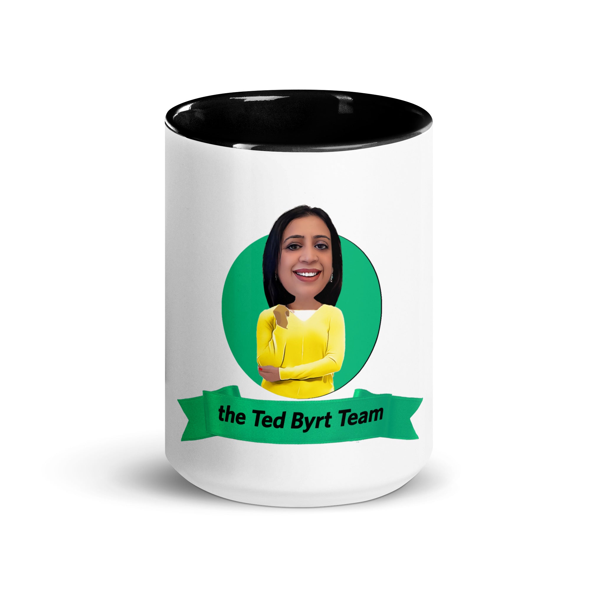 Ted Byrt Agency Mug with Color Inside - Sandy