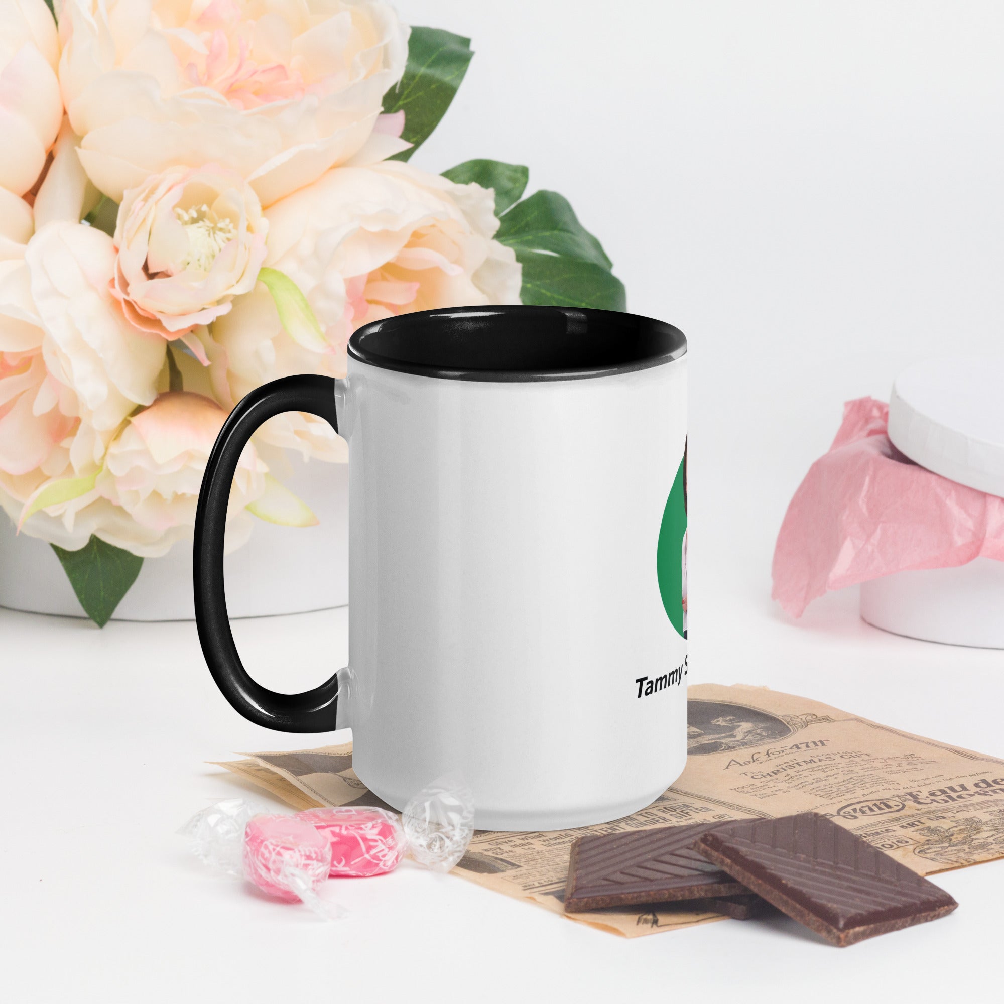 Tammy Segriff Mug with Color Inside - Courtney