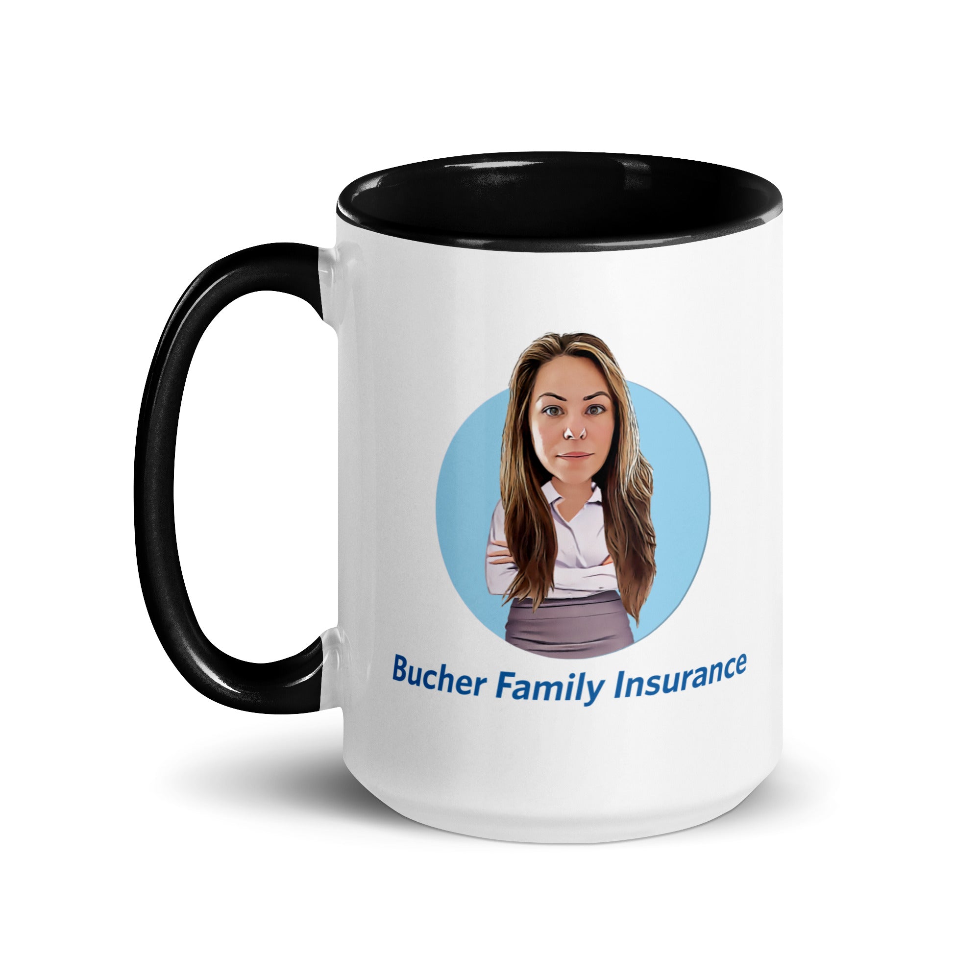 Ben Bucher Mug with Color Inside - Holly