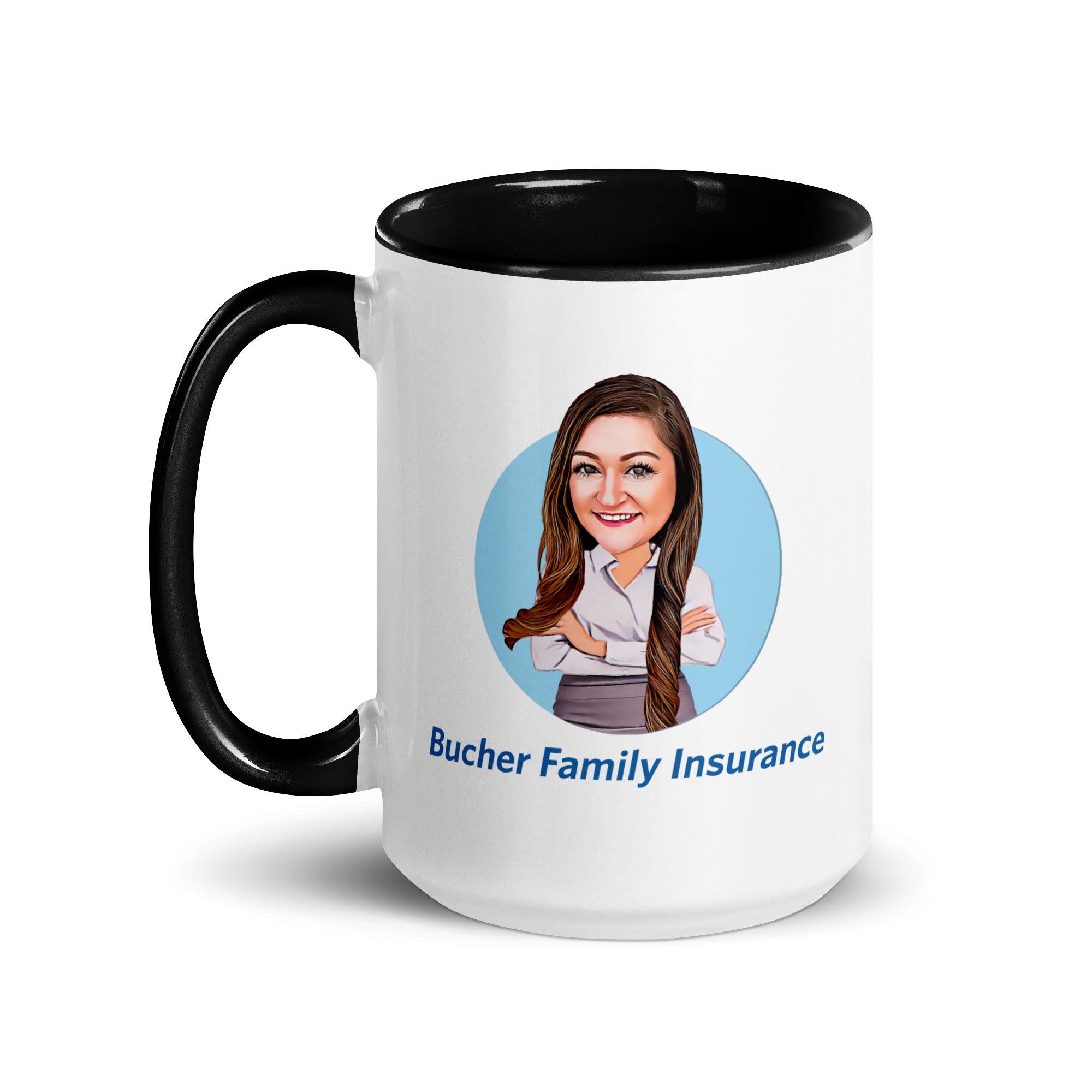 Ben Bucher Mug with Color Inside - Stephanie