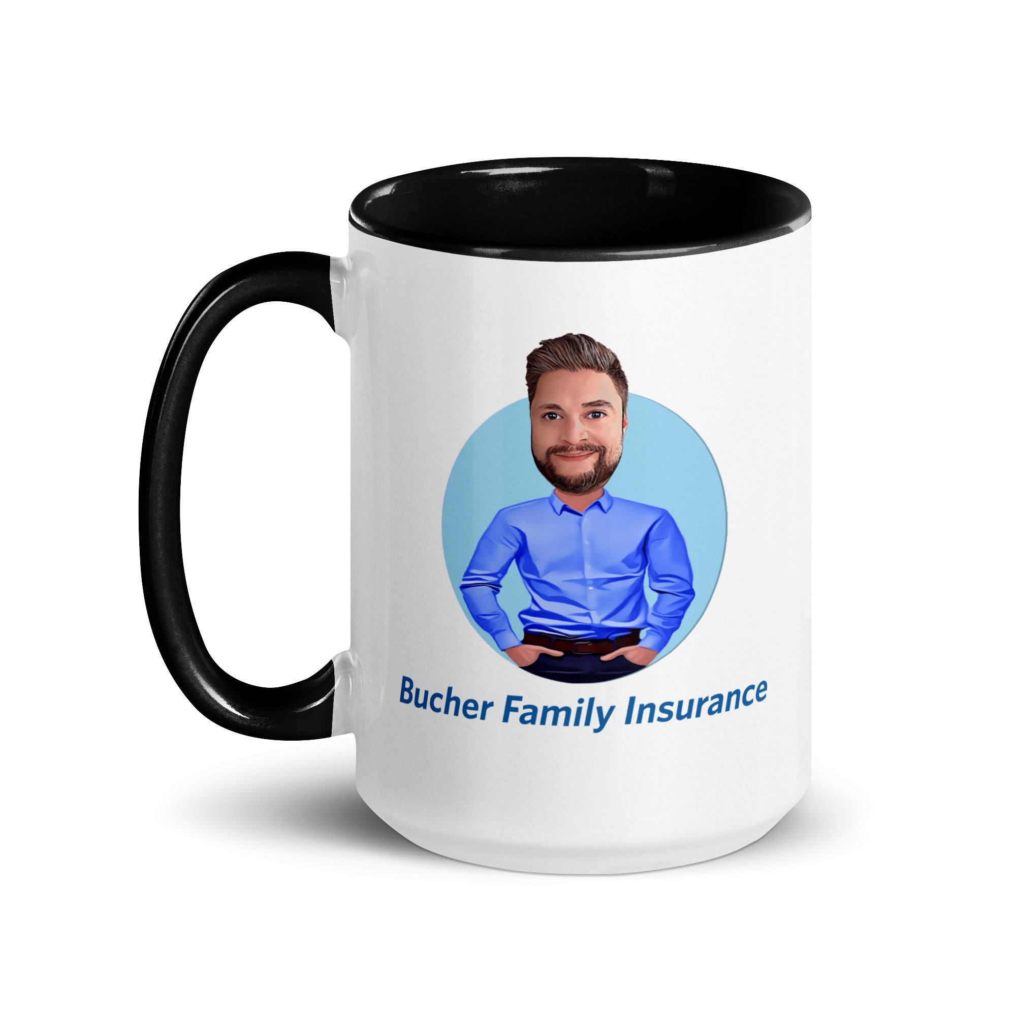 Ben Bucher Mug with Color Inside - Tony