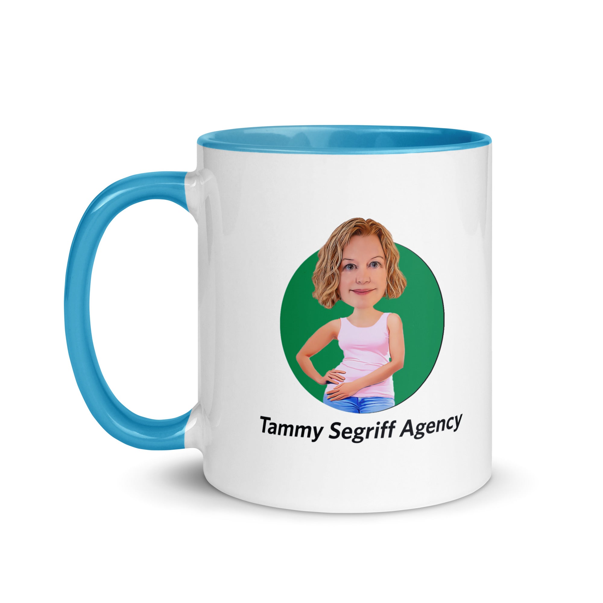 Tammy Segriff Mug with Color Inside - Tina