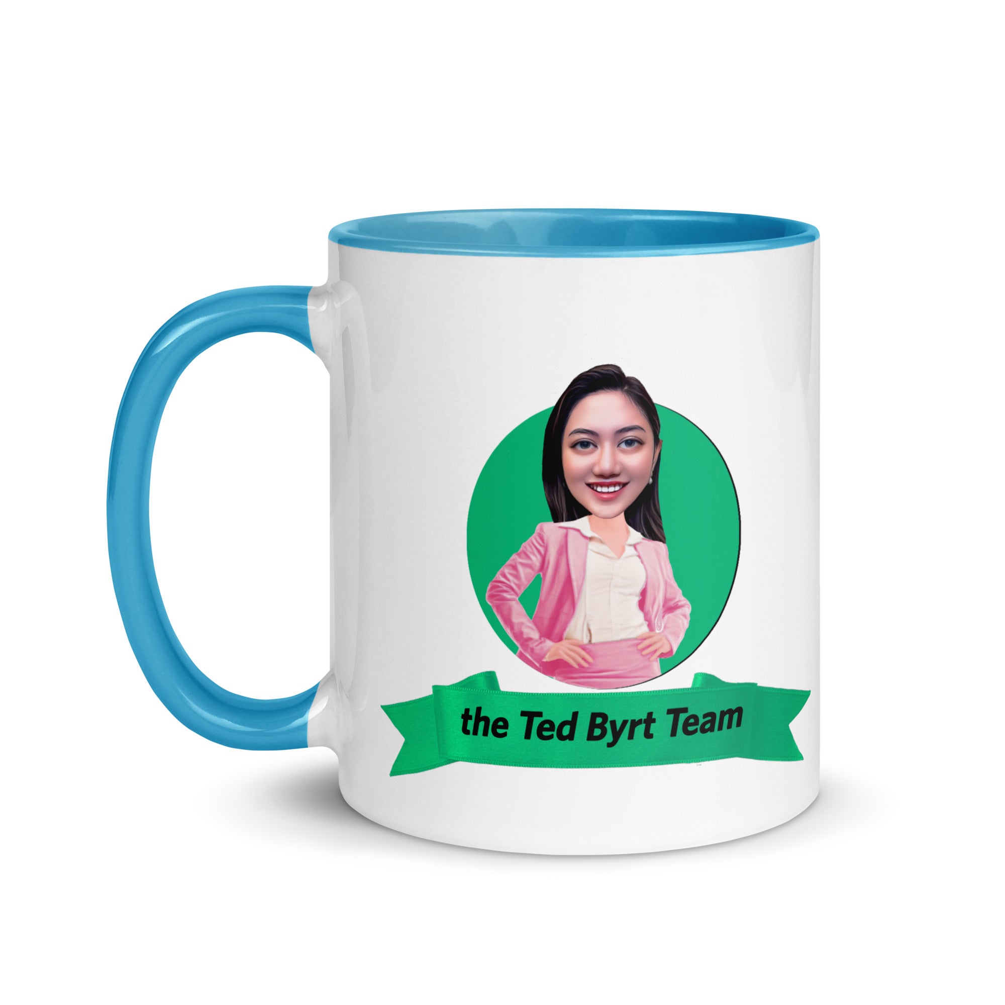 Ted Byrt Mug with Color Inside- Chelsea