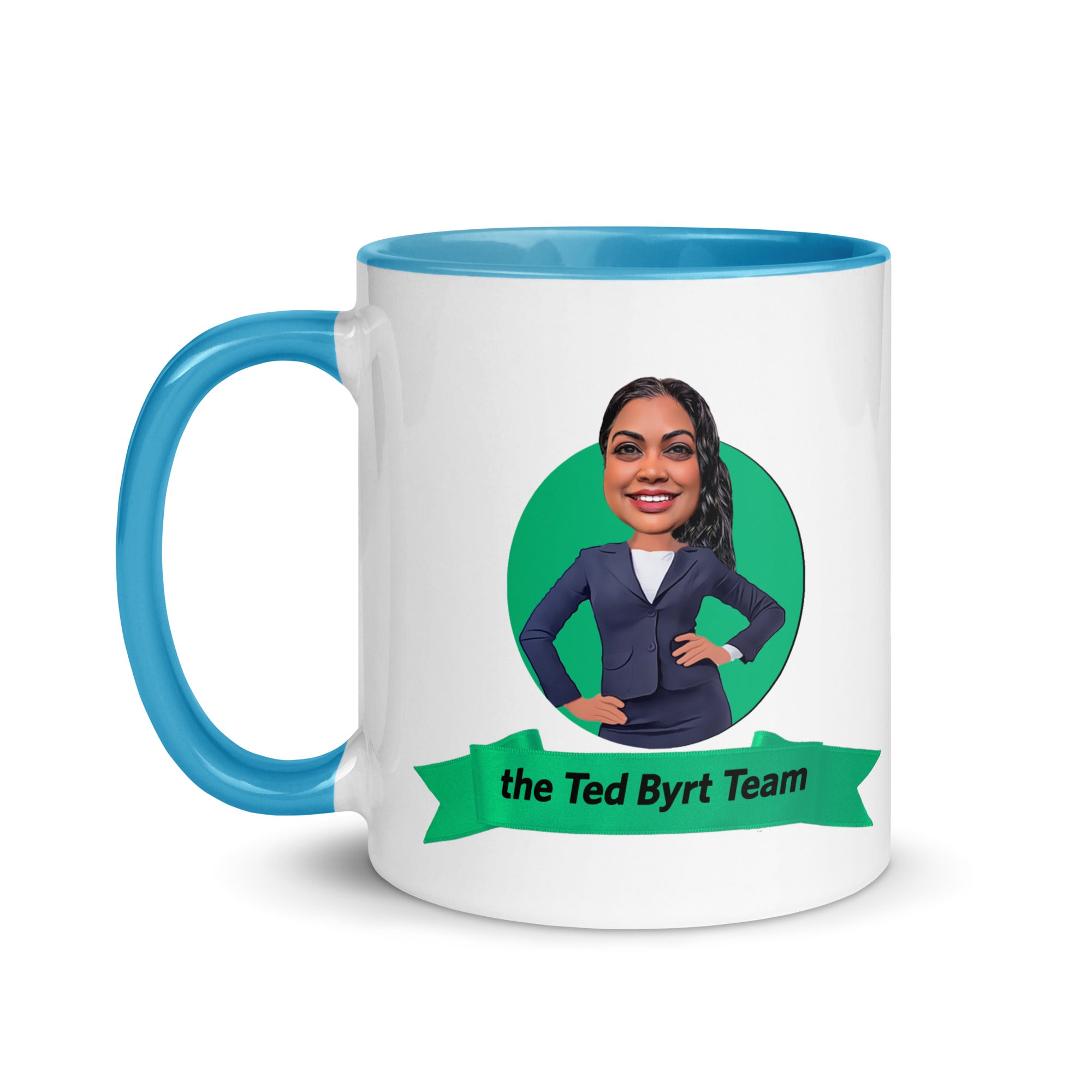 Ted Byrt Agency Mug with Color Inside - Susan