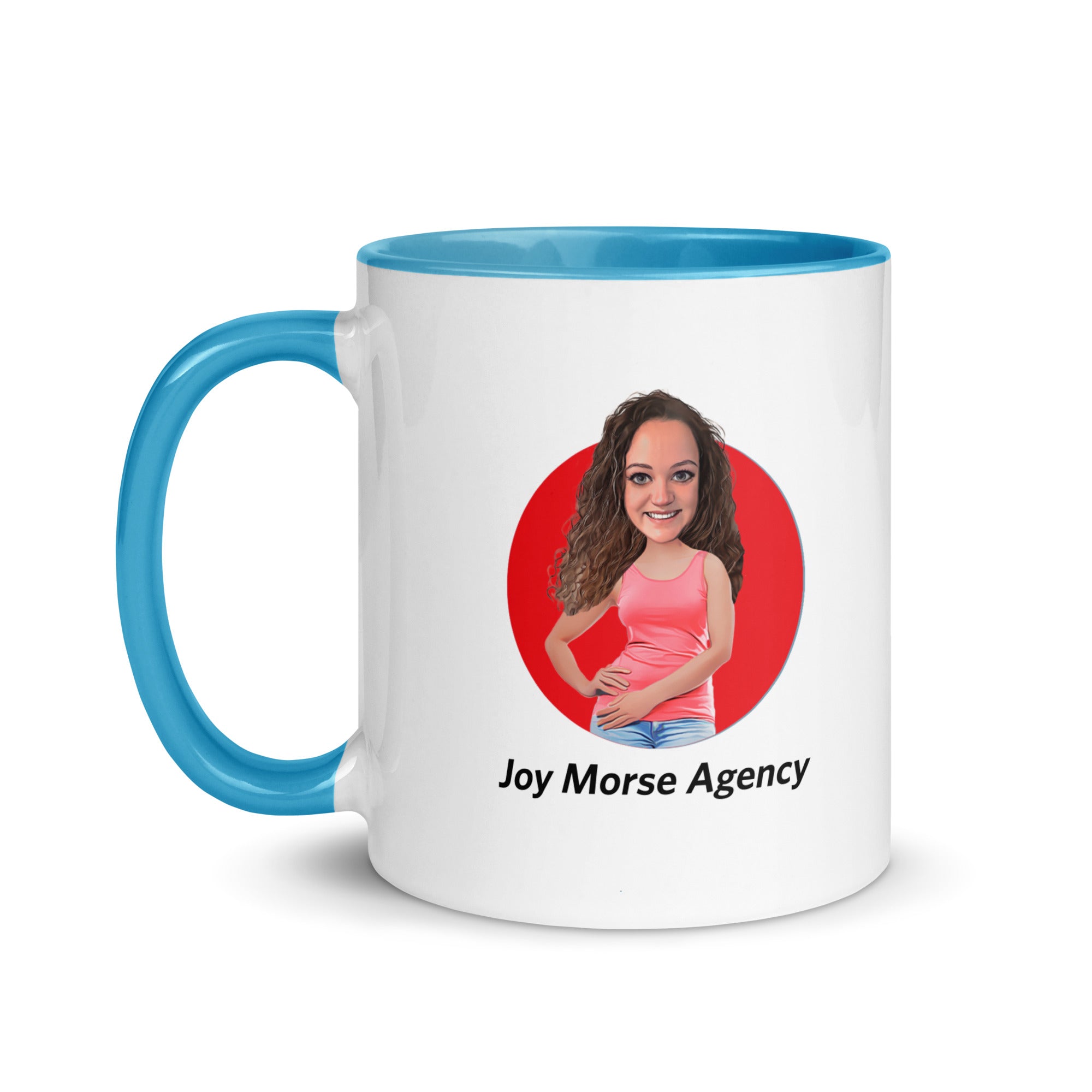 Joy Morse Agency Mug with Color Inside - Natalie