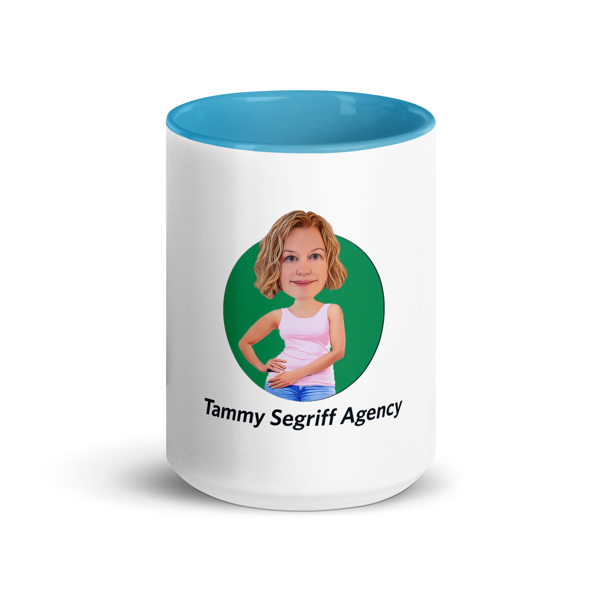 Tammy Segriff Mug with Color Inside - Tina