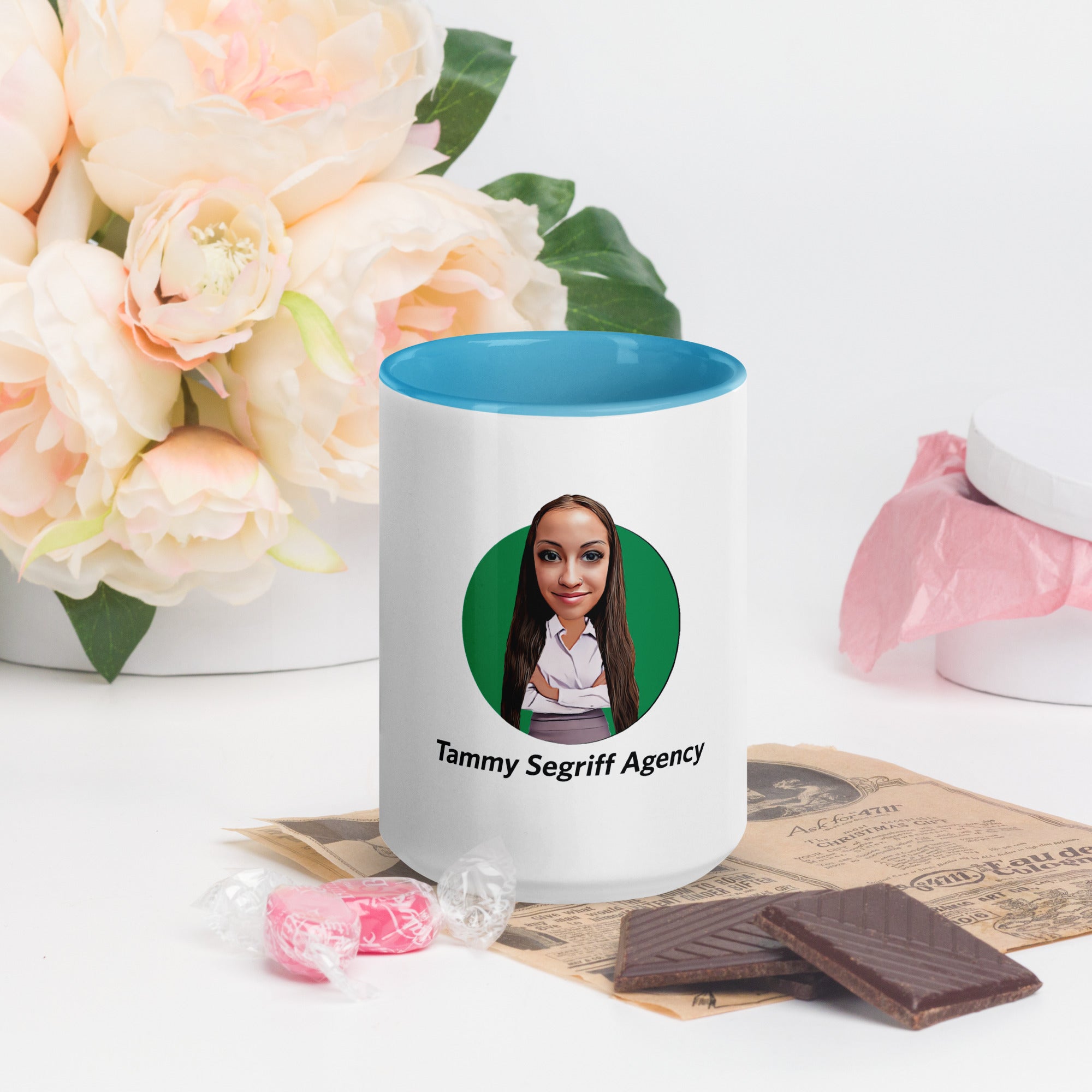 Tammy Segriff Mug with Color Inside - Dalia