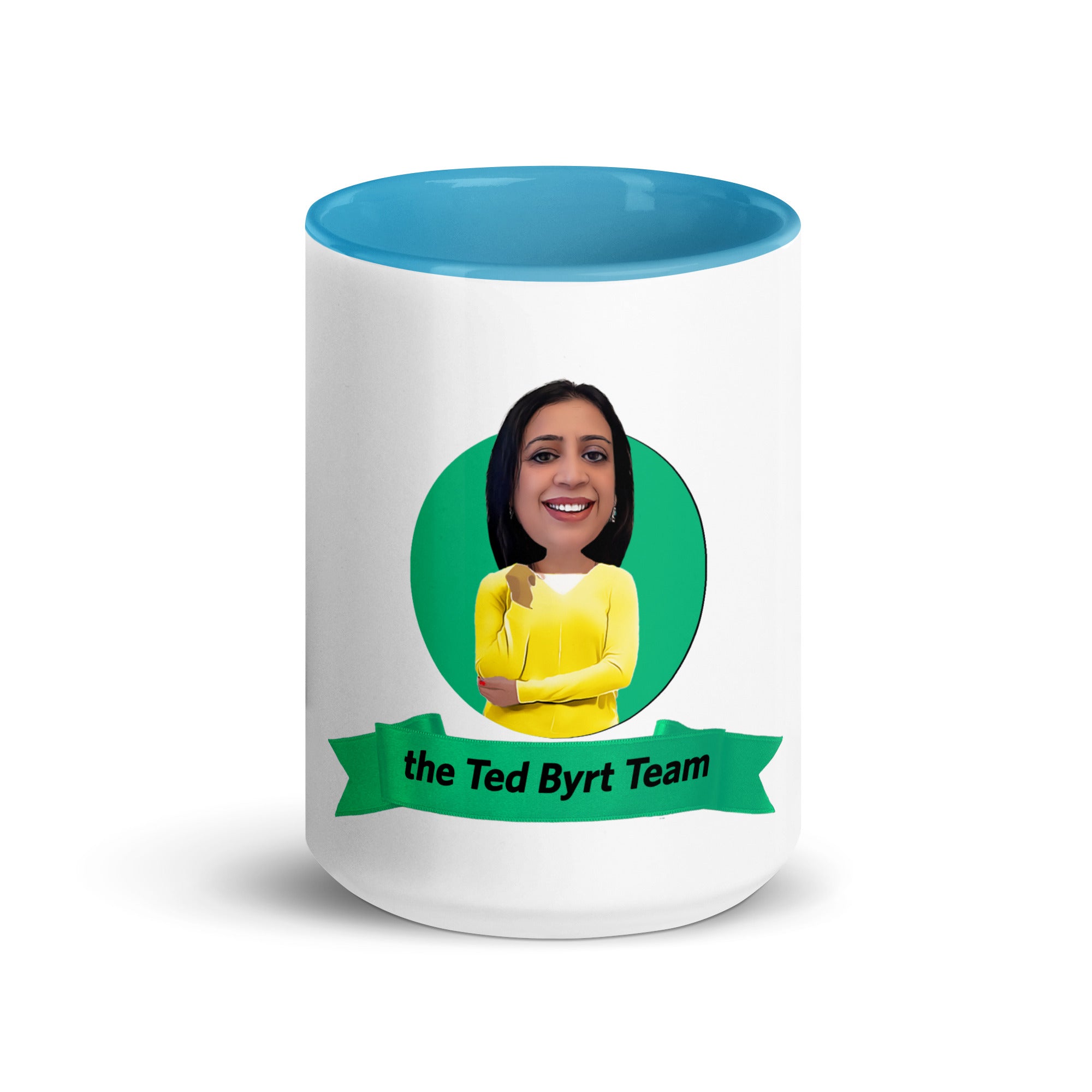 Ted Byrt Agency Mug with Color Inside - Sandy