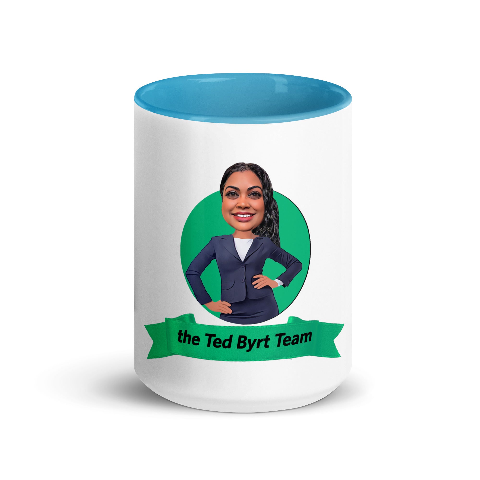 Ted Byrt Agency Mug with Color Inside - Susan