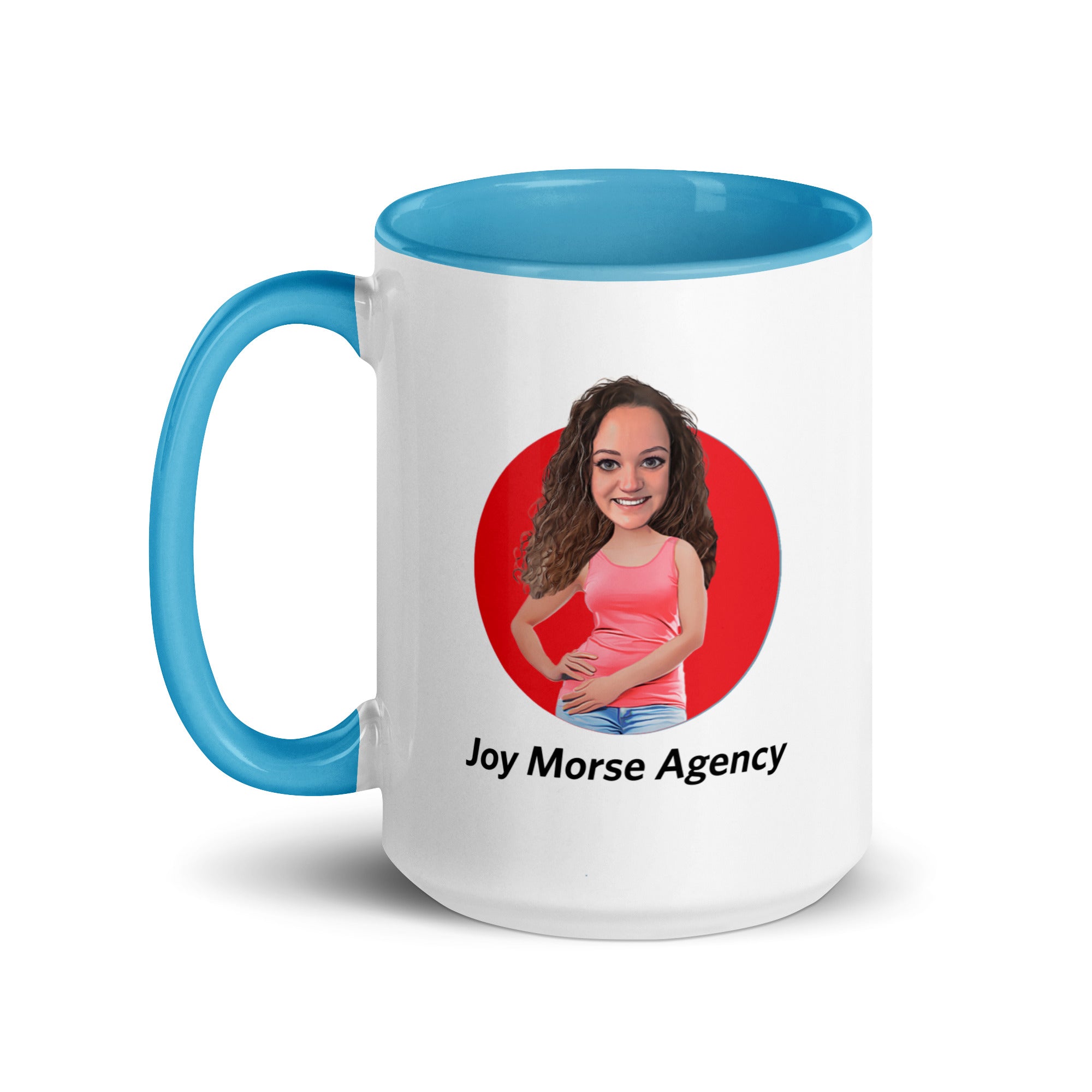 Joy Morse Agency Mug with Color Inside - Natalie