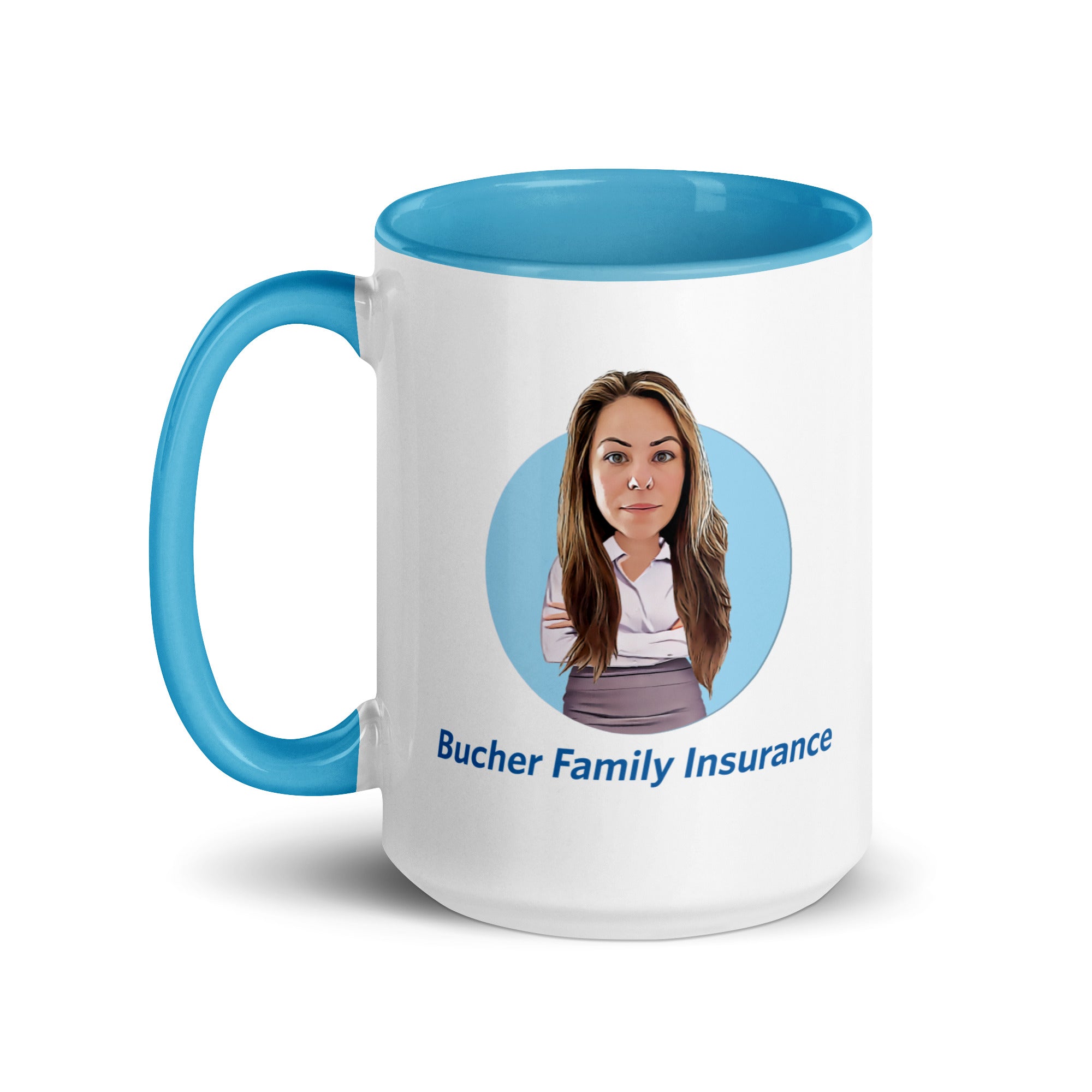 Ben Bucher Mug with Color Inside - Holly