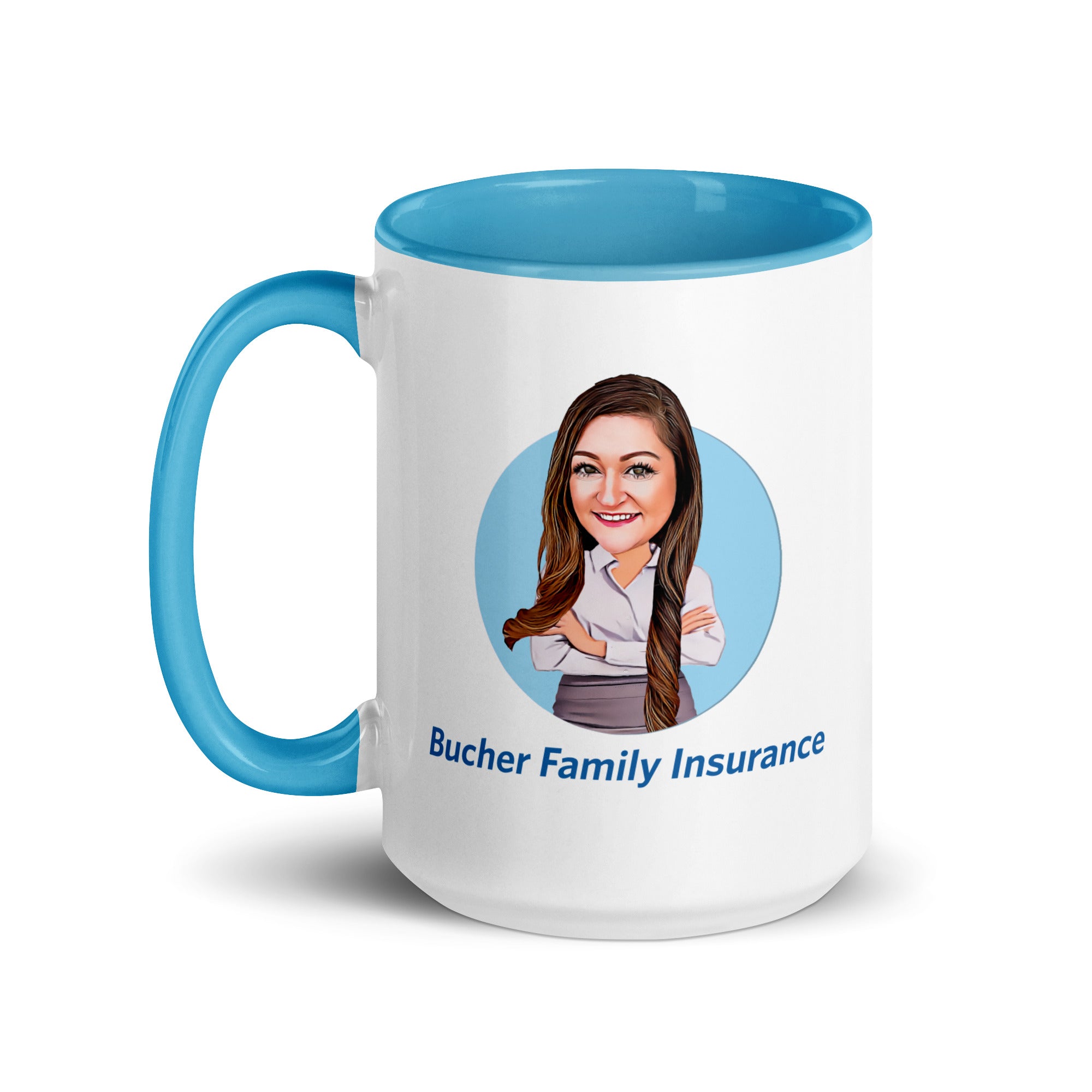 Ben Bucher Mug with Color Inside - Stephanie