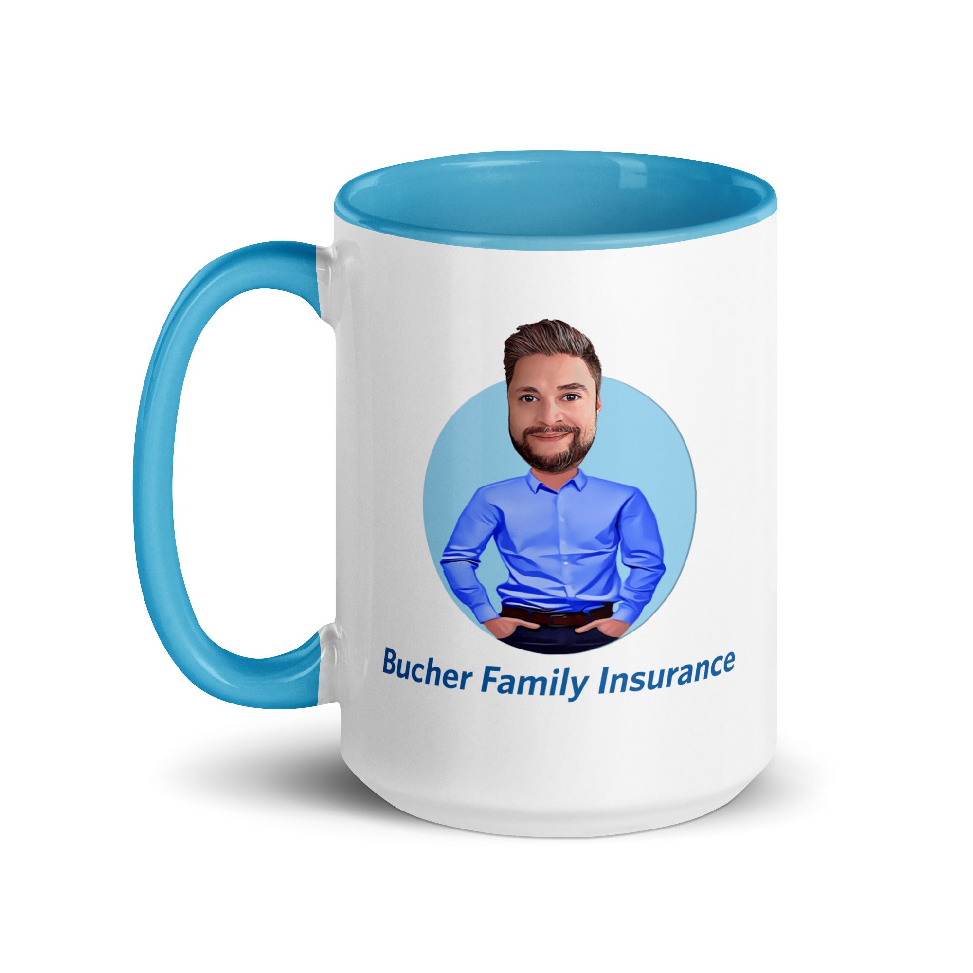 Ben Bucher Mug with Color Inside - Tony