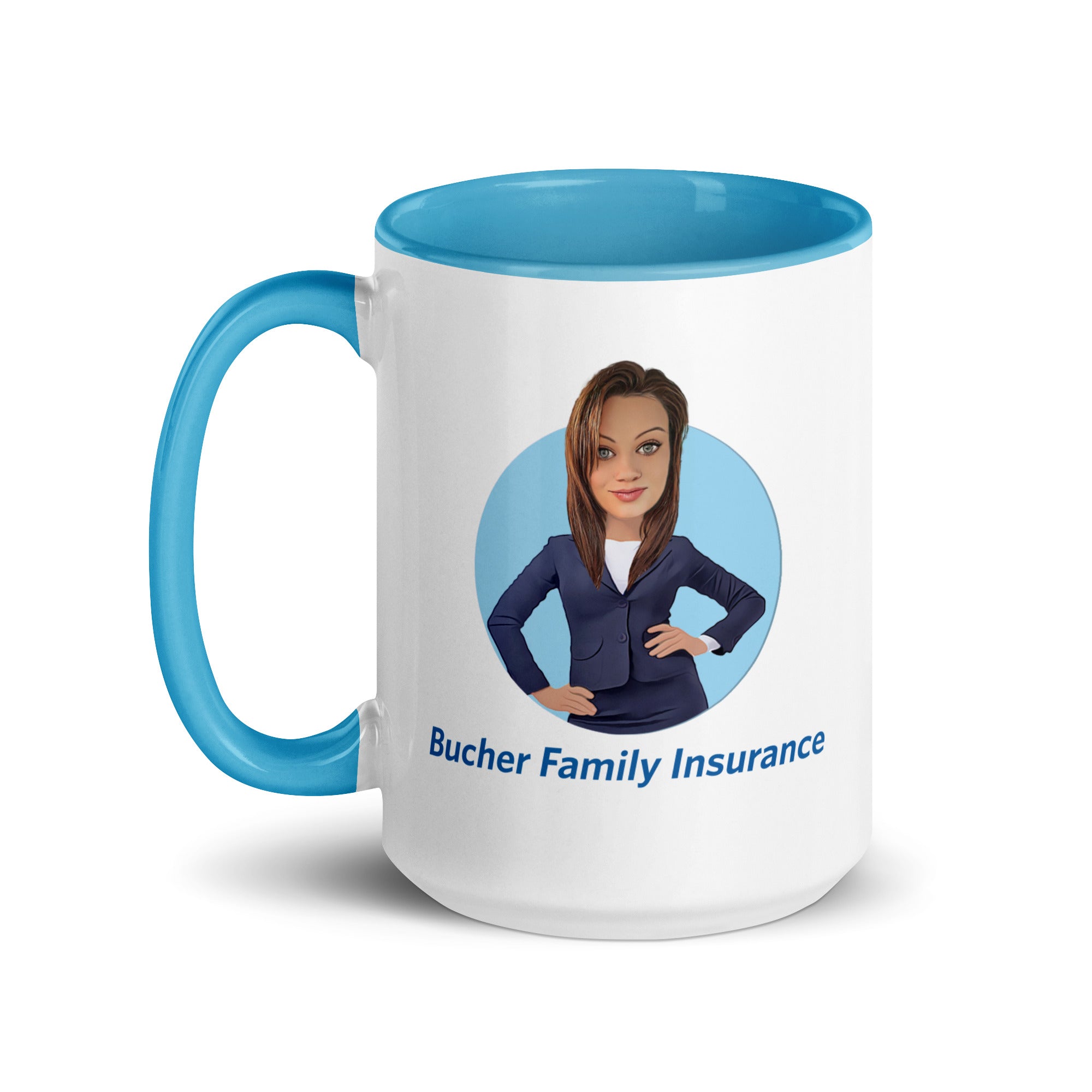 Ben Bucher Agency Mug with Color Inside - Crystle