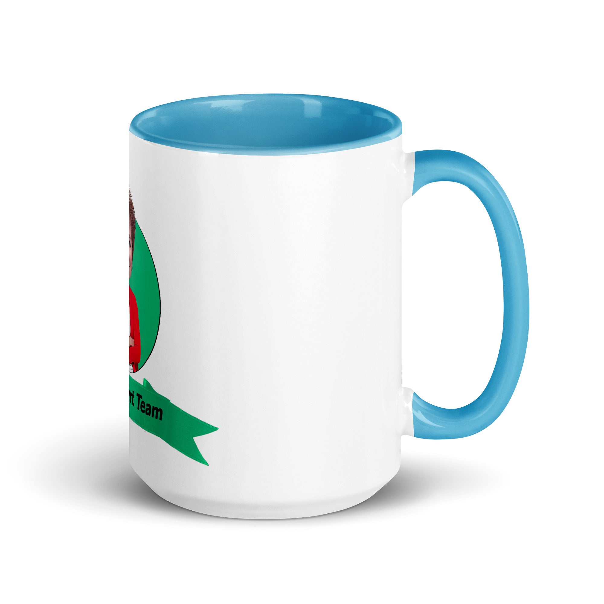 Ted Byrt Agency Mug with Color Inside- Petra