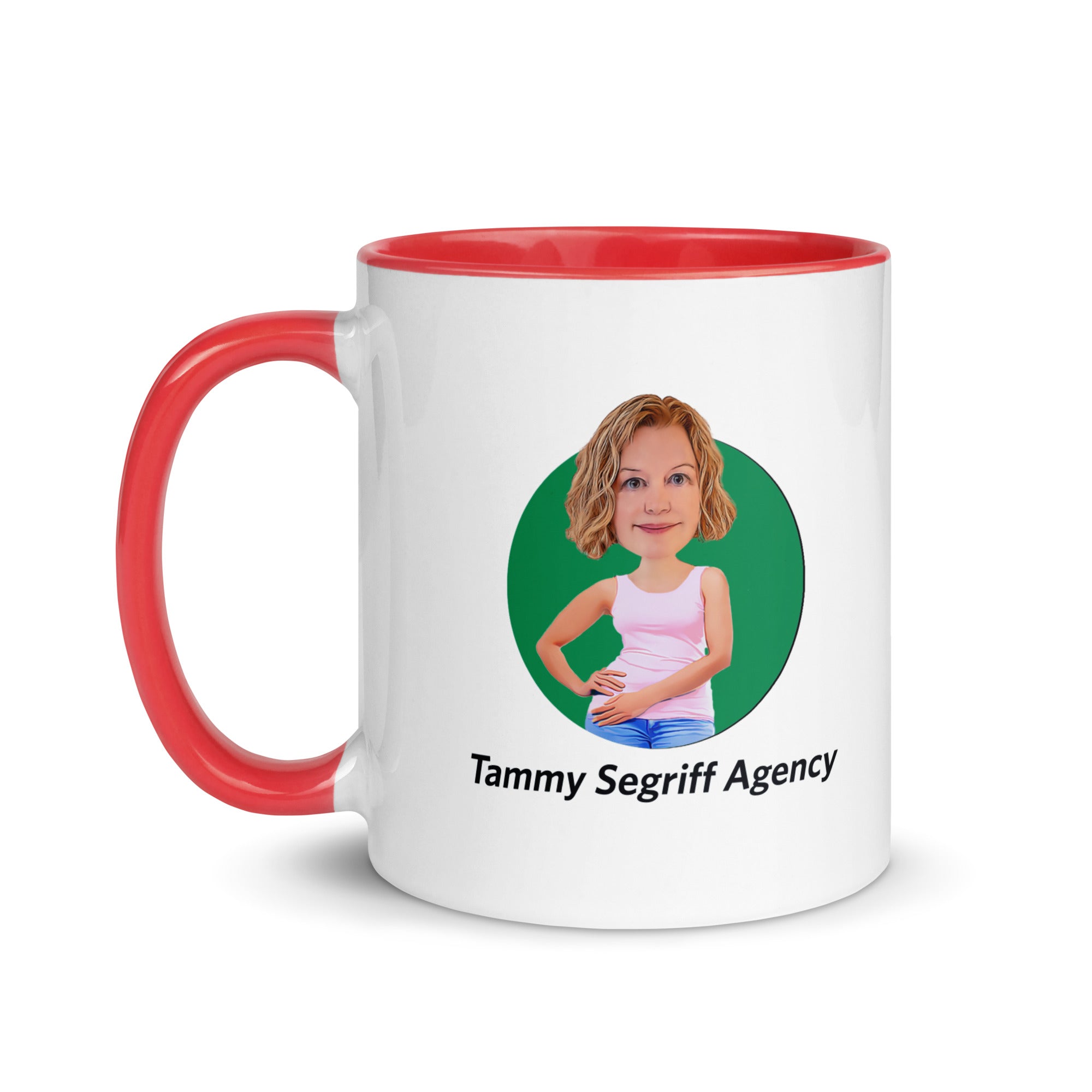 Tammy Segriff Mug with Color Inside - Tina
