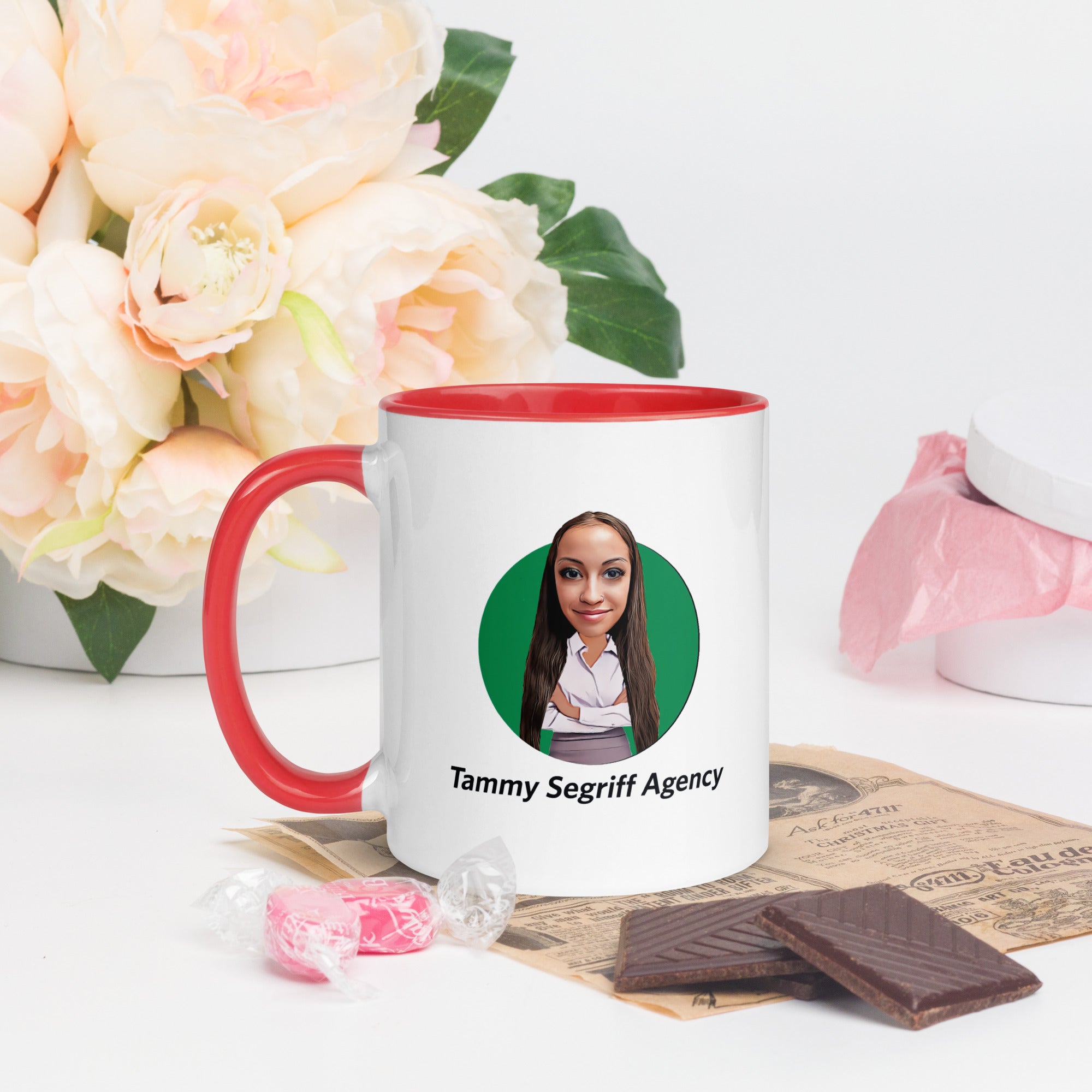 Tammy Segriff Mug with Color Inside - Dalia