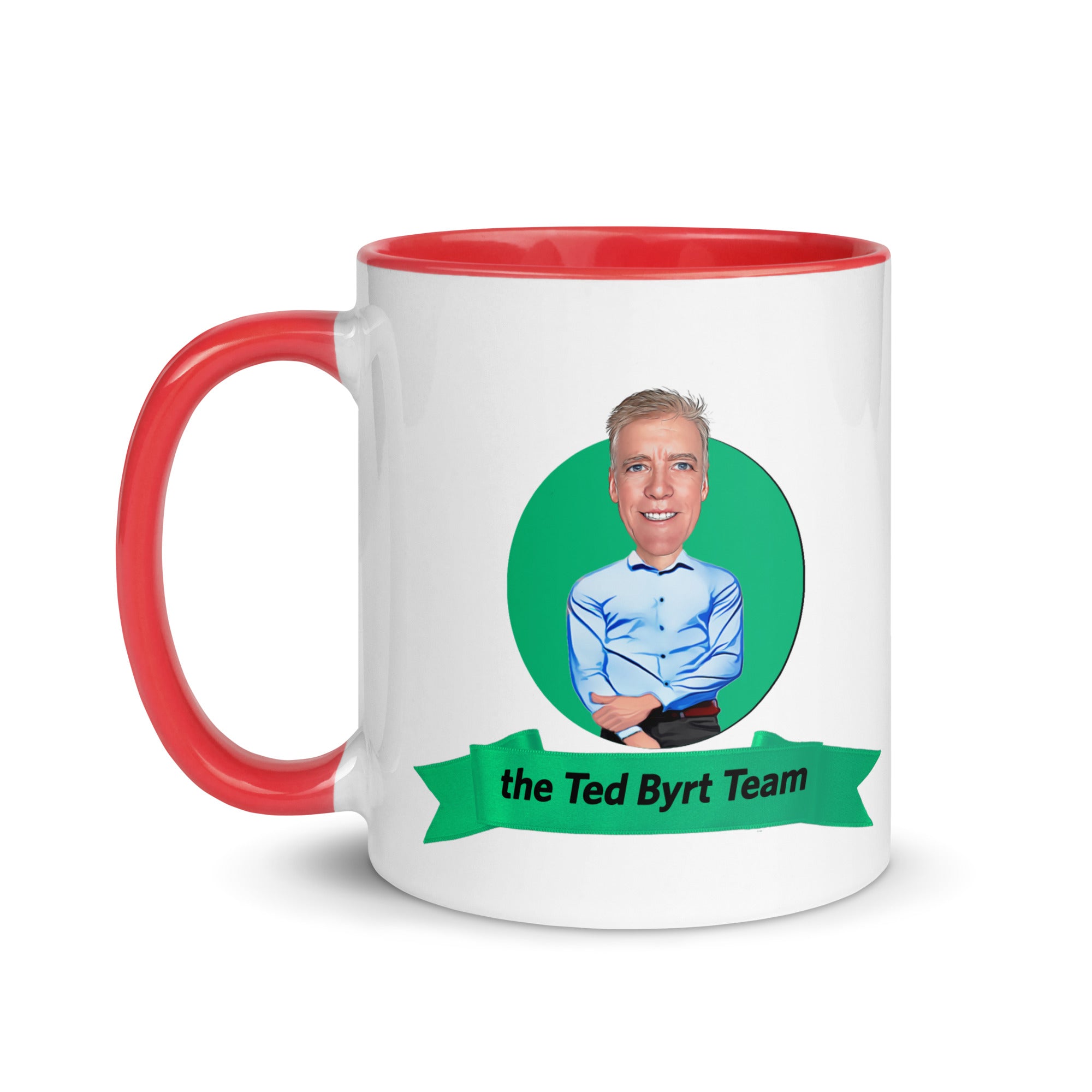 Ted Byrt Agency Mug with Color Inside - Ted