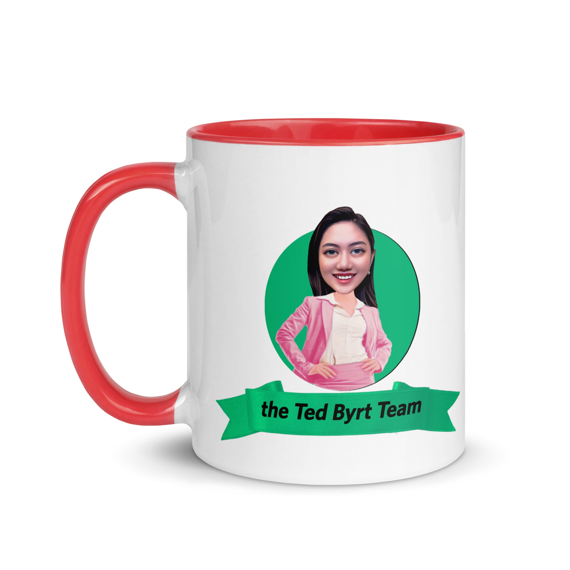 Ted Byrt Mug with Color Inside- Chelsea