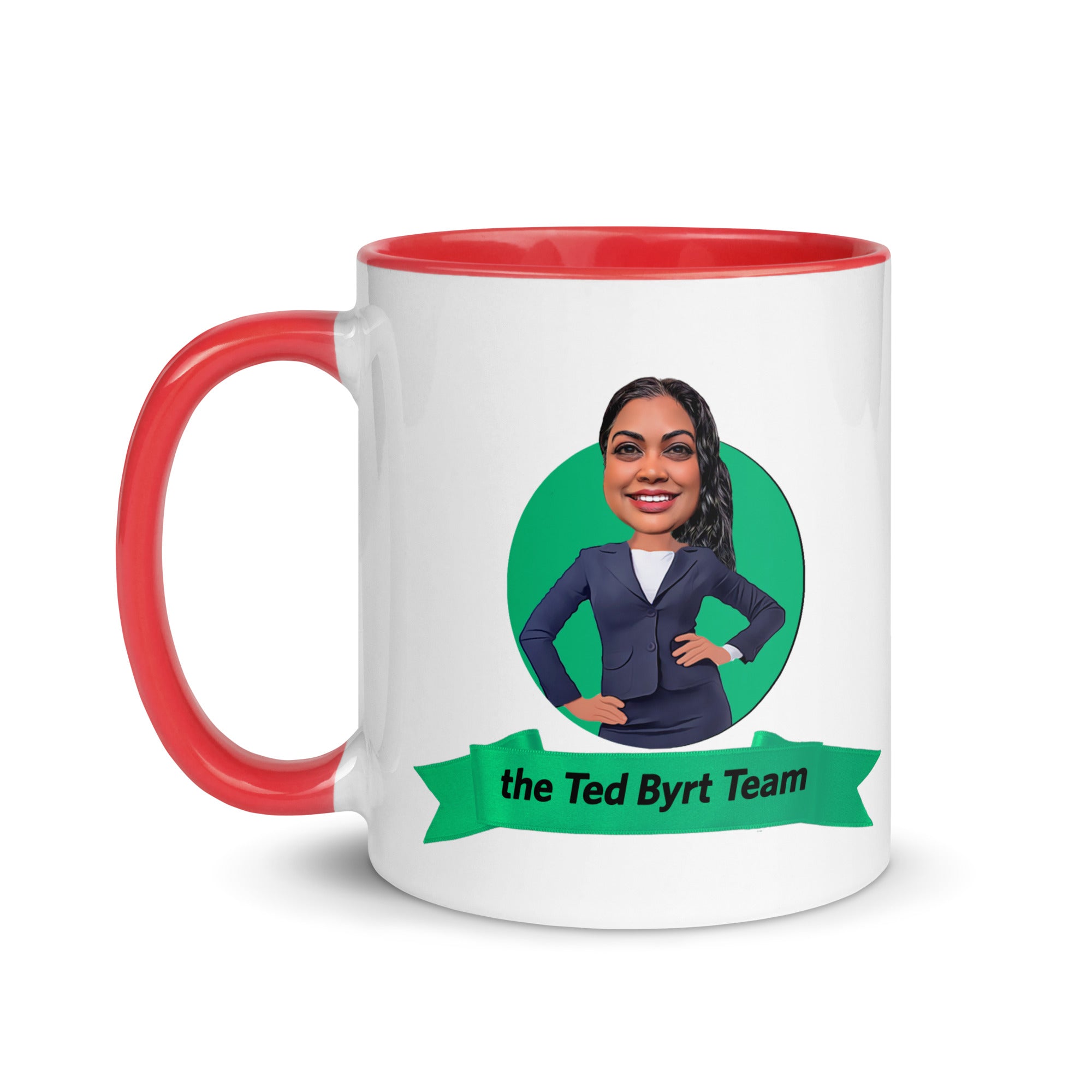 Ted Byrt Agency Mug with Color Inside - Susan