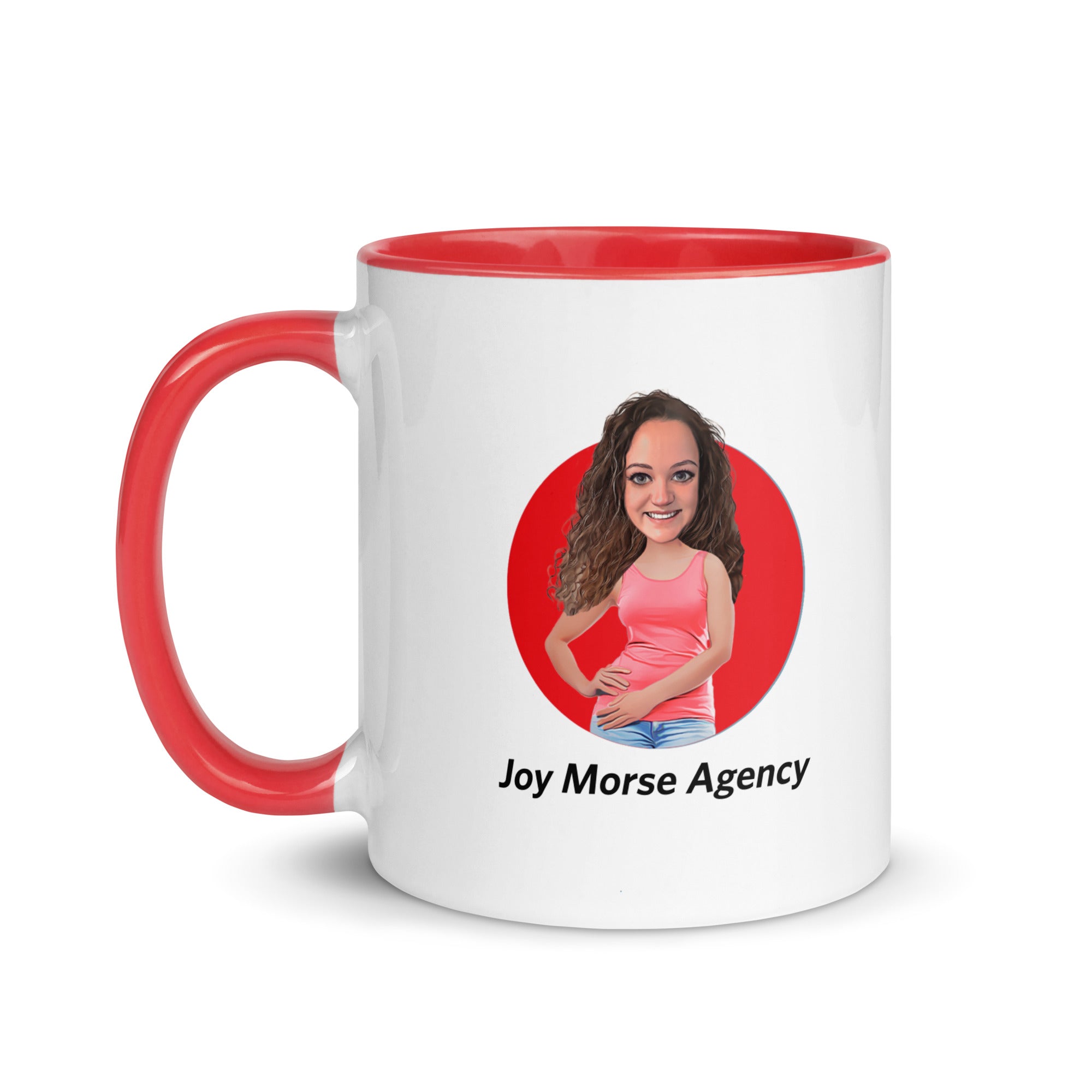 Joy Morse Agency Mug with Color Inside - Natalie