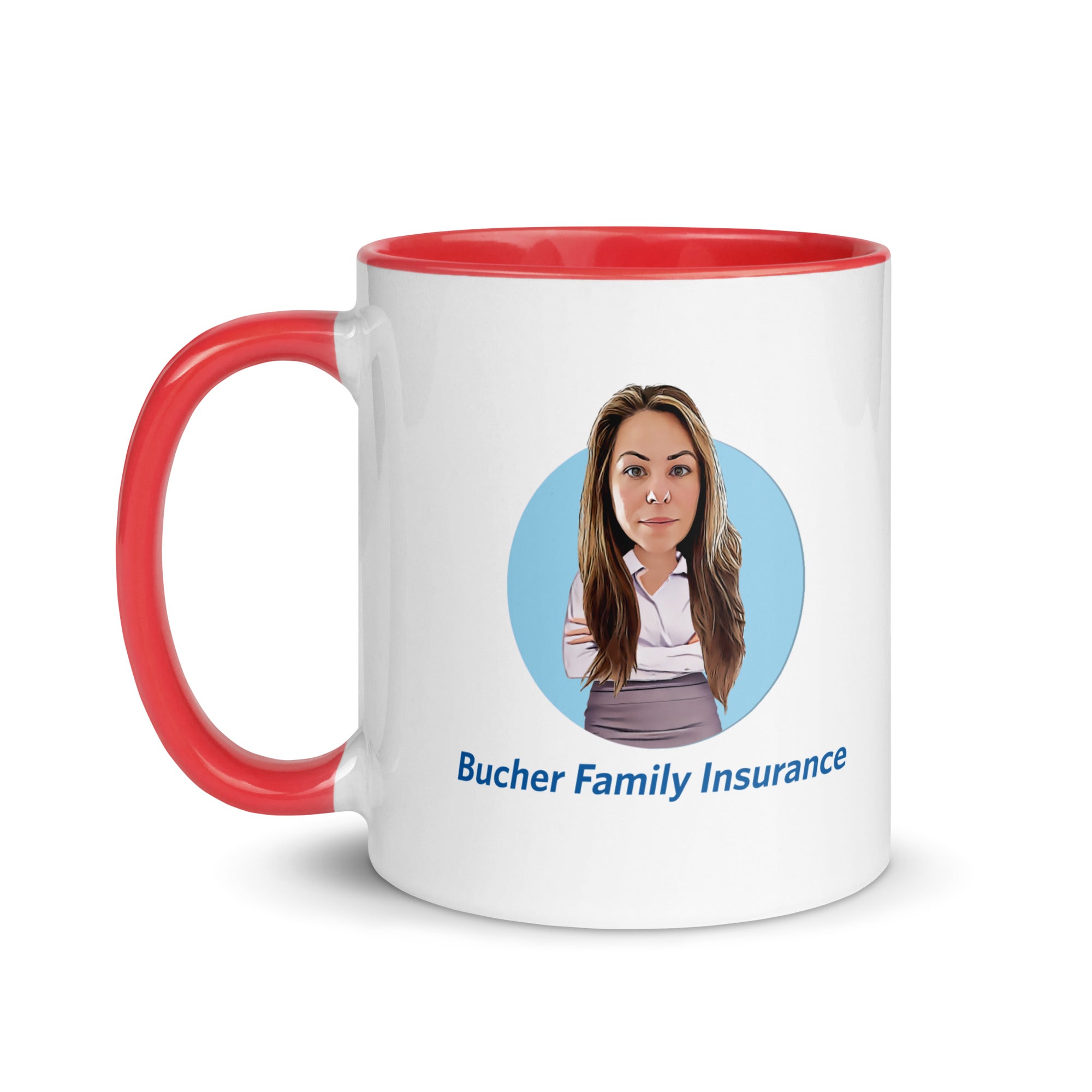Ben Bucher Mug with Color Inside - Holly