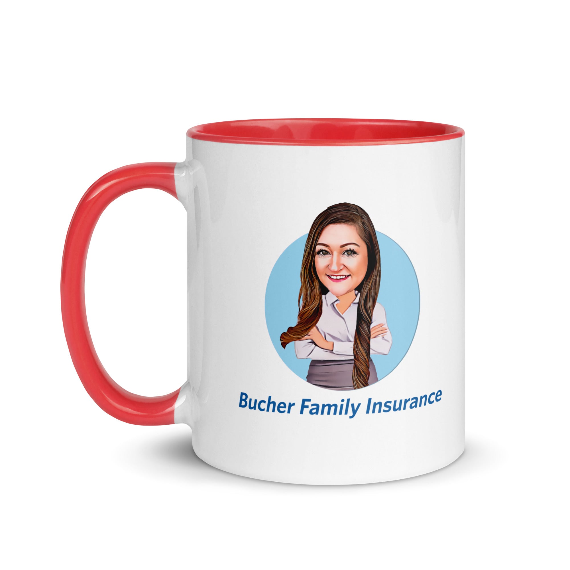 Ben Bucher Mug with Color Inside - Stephanie