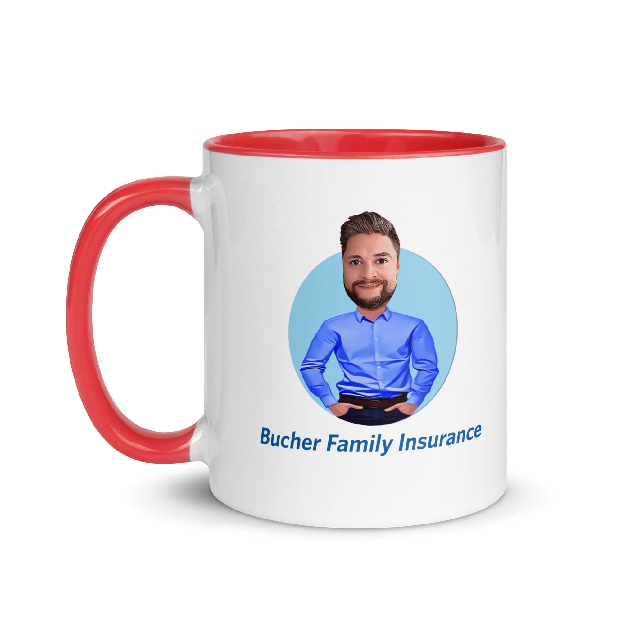 Ben Bucher Mug with Color Inside - Tony