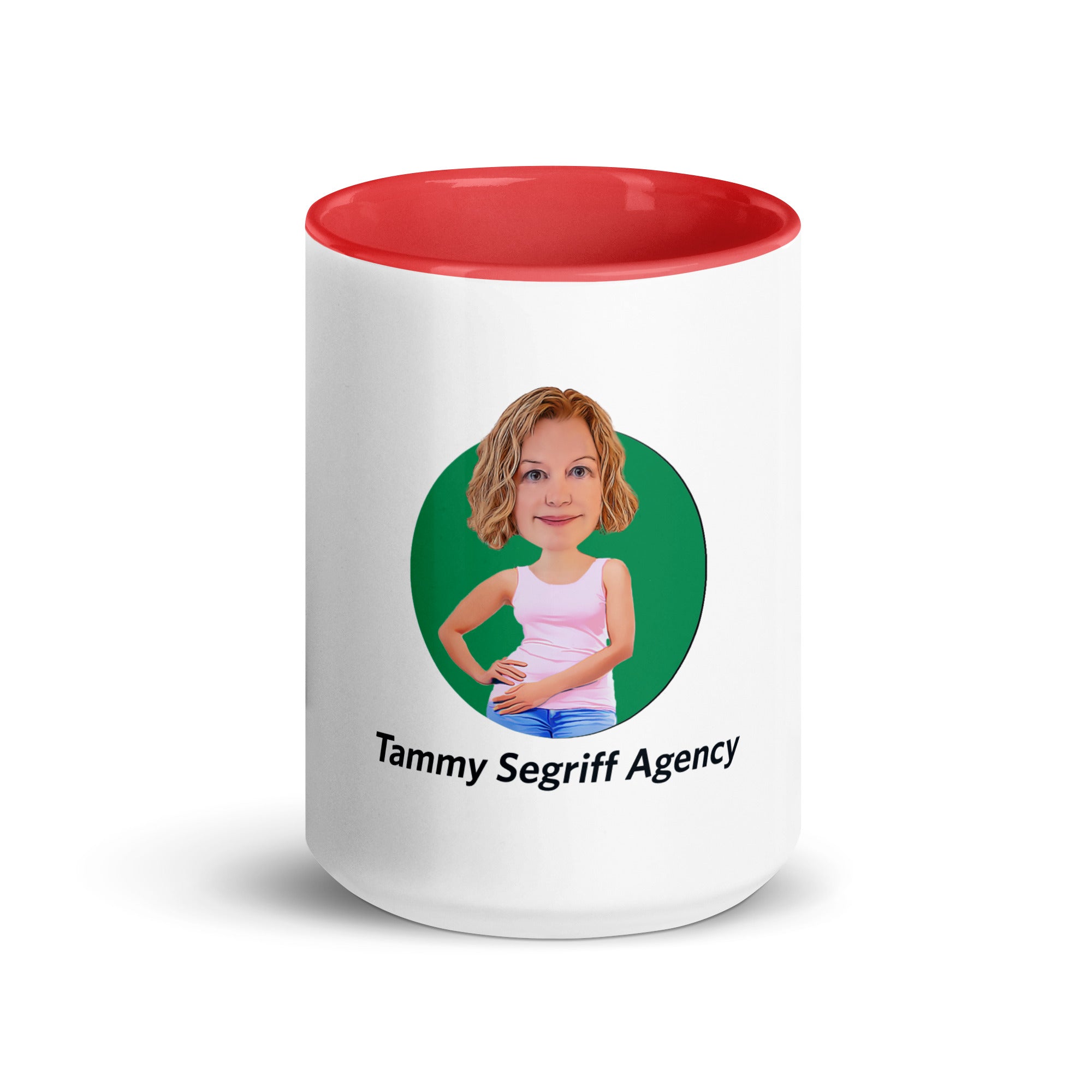 Tammy Segriff Mug with Color Inside - Tina