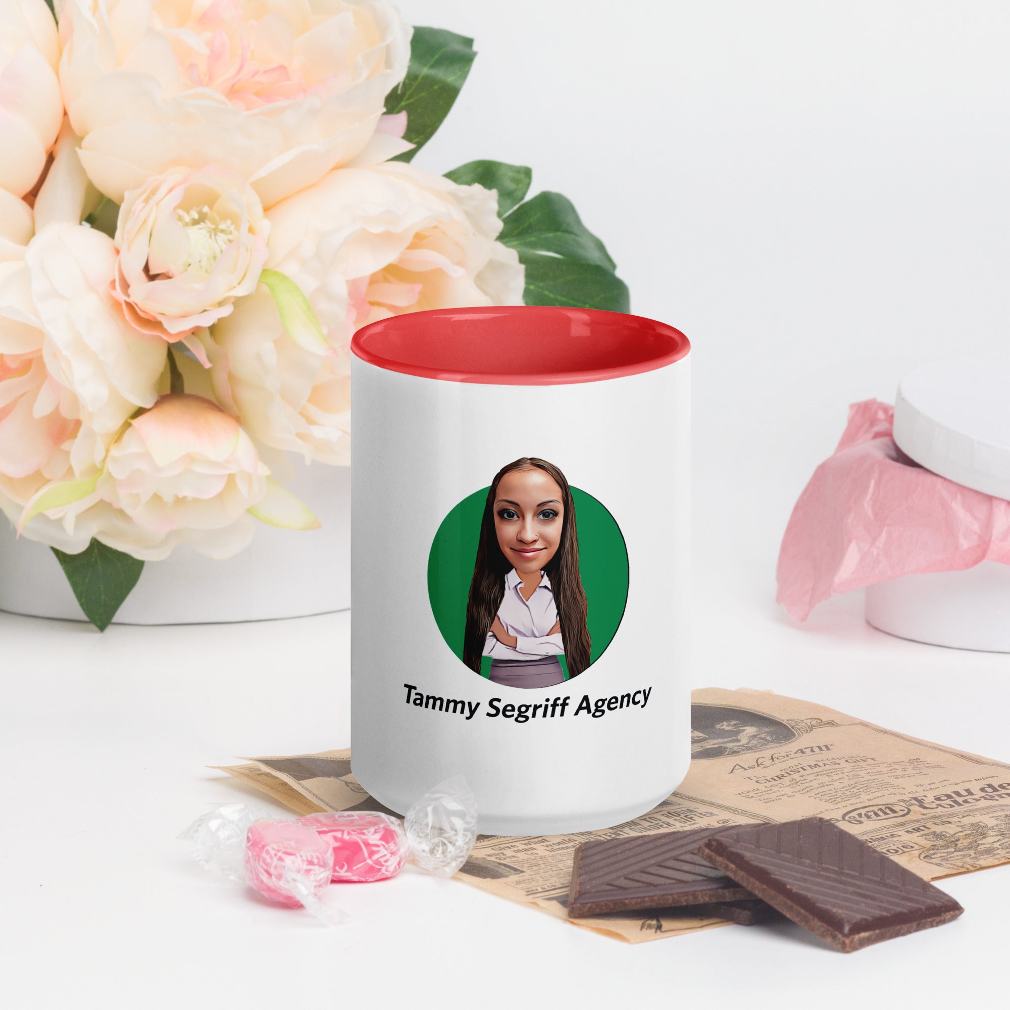 Tammy Segriff Mug with Color Inside - Dalia