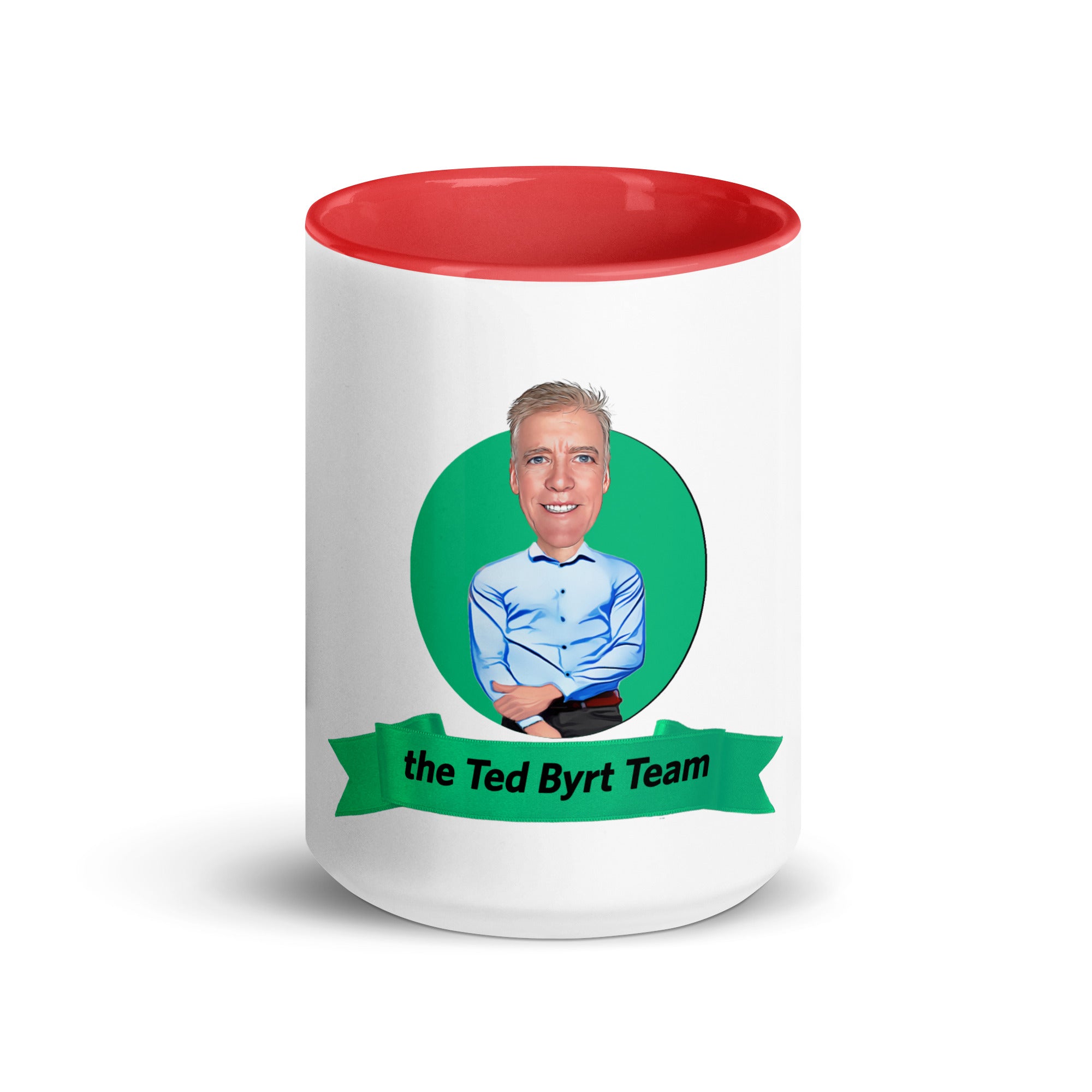 Ted Byrt Agency Mug with Color Inside - Ted