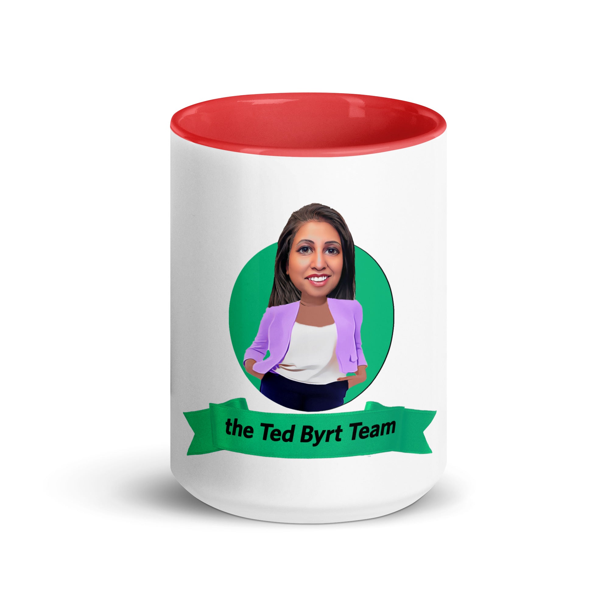 Ted Byrt Agency Mug with Color Inside - Saira