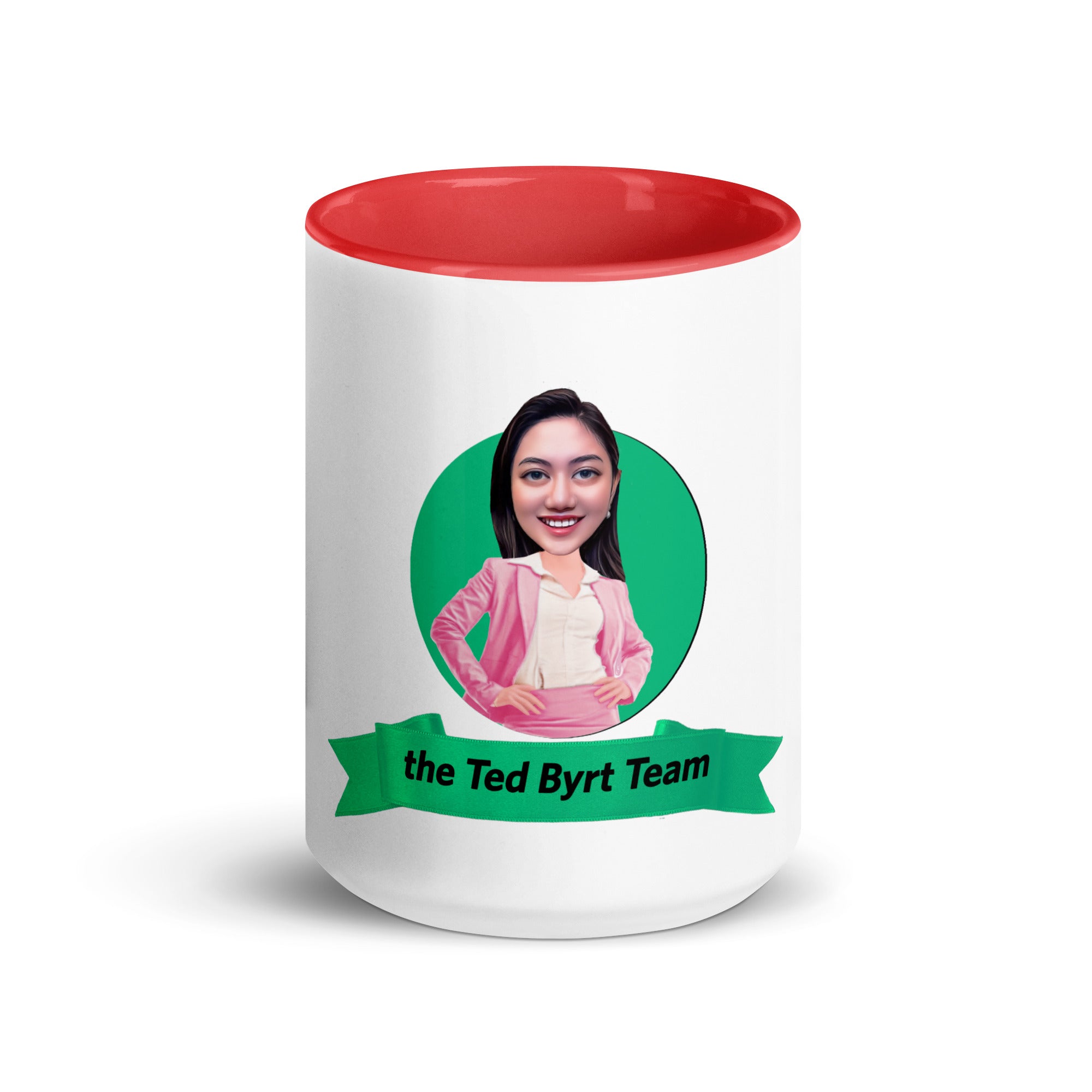 Ted Byrt Mug with Color Inside- Chelsea