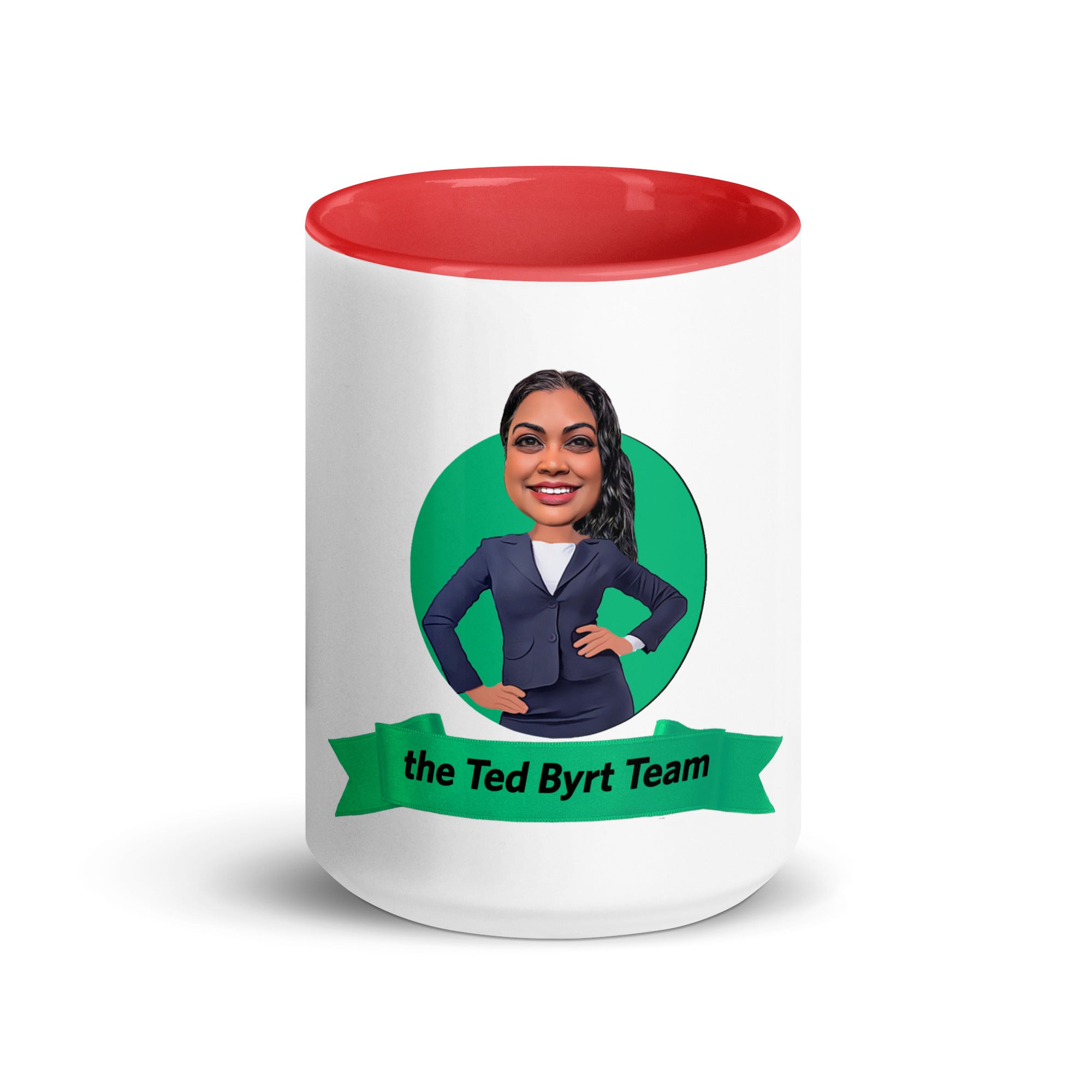 Ted Byrt Agency Mug with Color Inside - Susan
