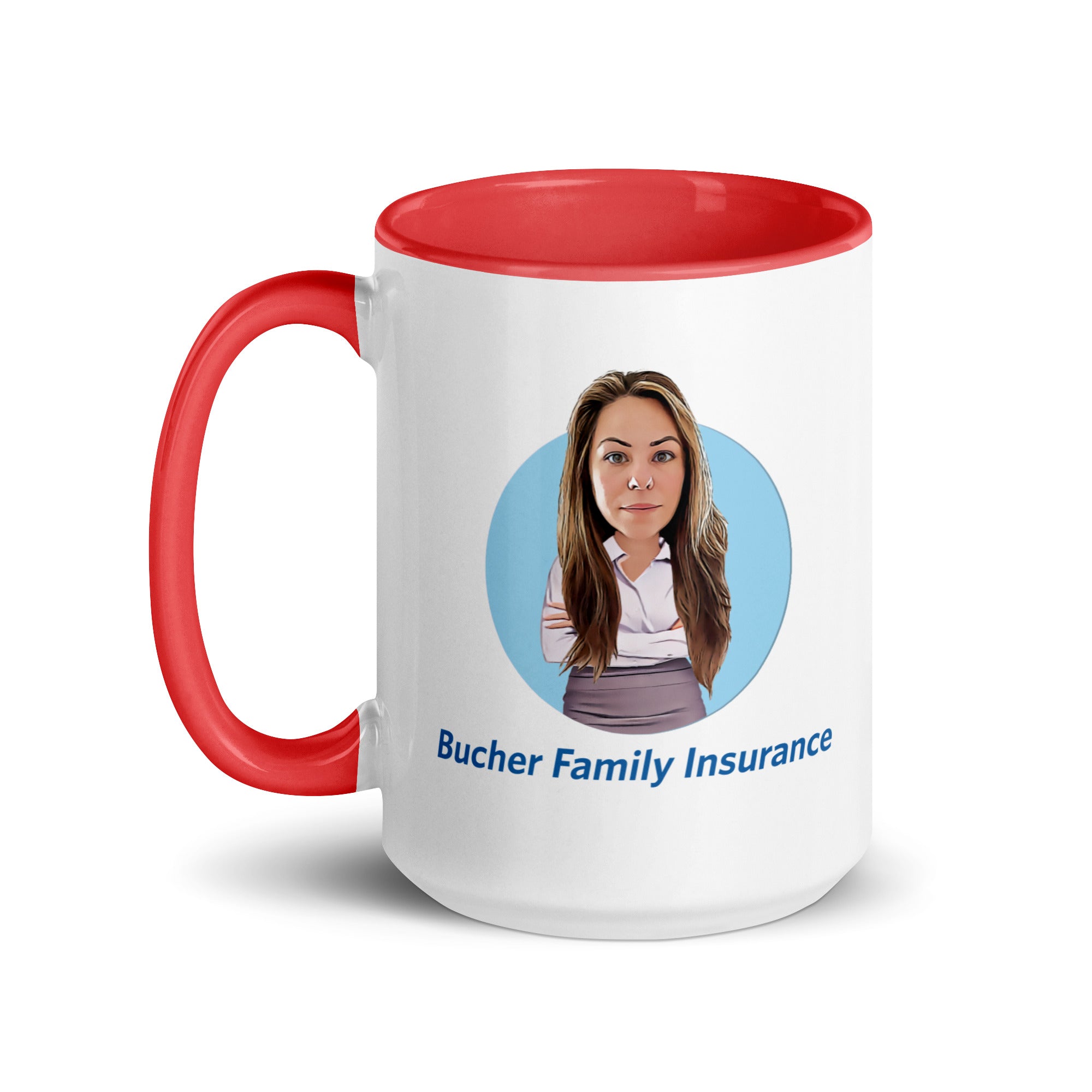 Ben Bucher Mug with Color Inside - Holly